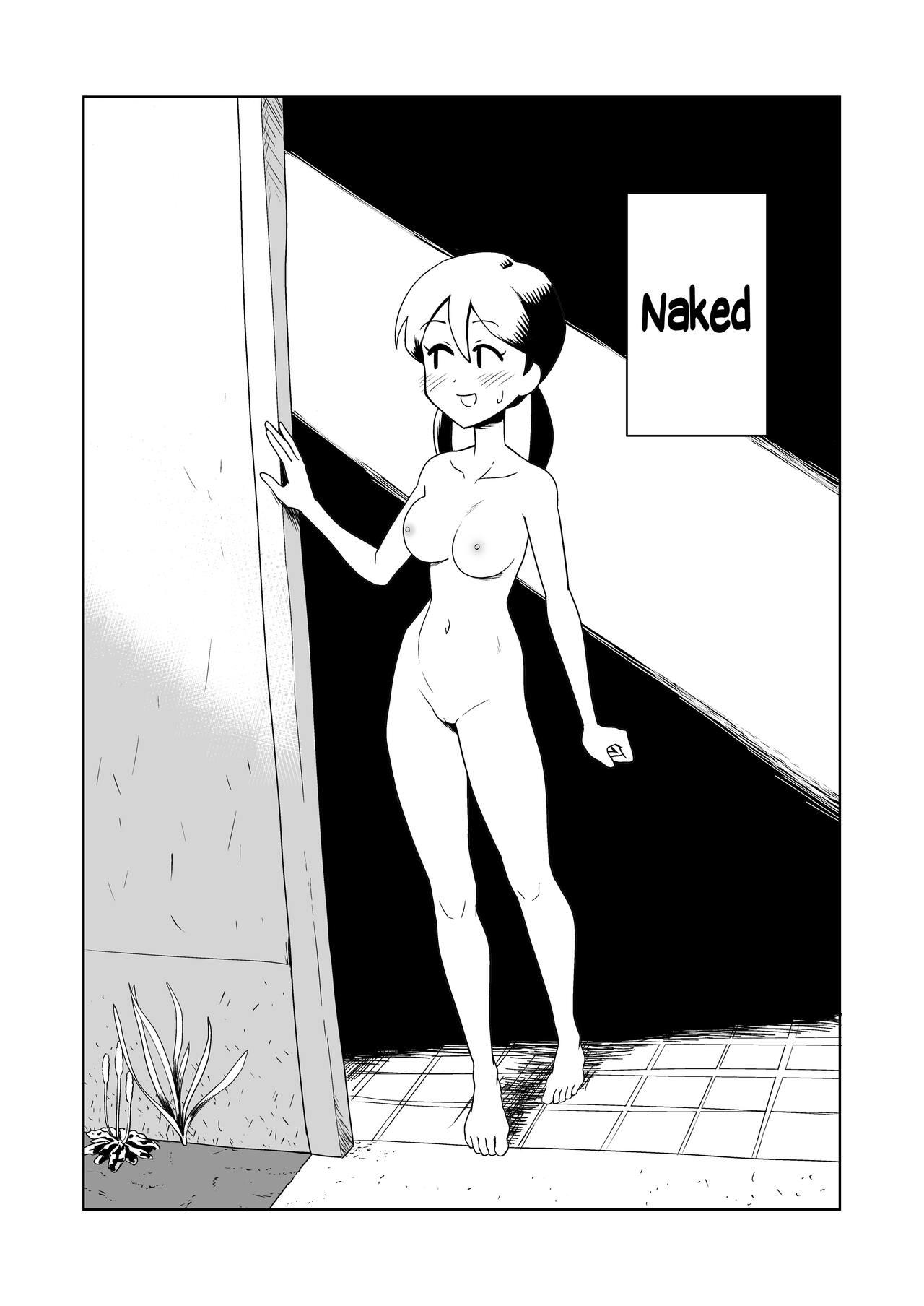 Yoru, Kouen, Roshutsu Jii. | Night, Park, Public Masturbation page 4 full