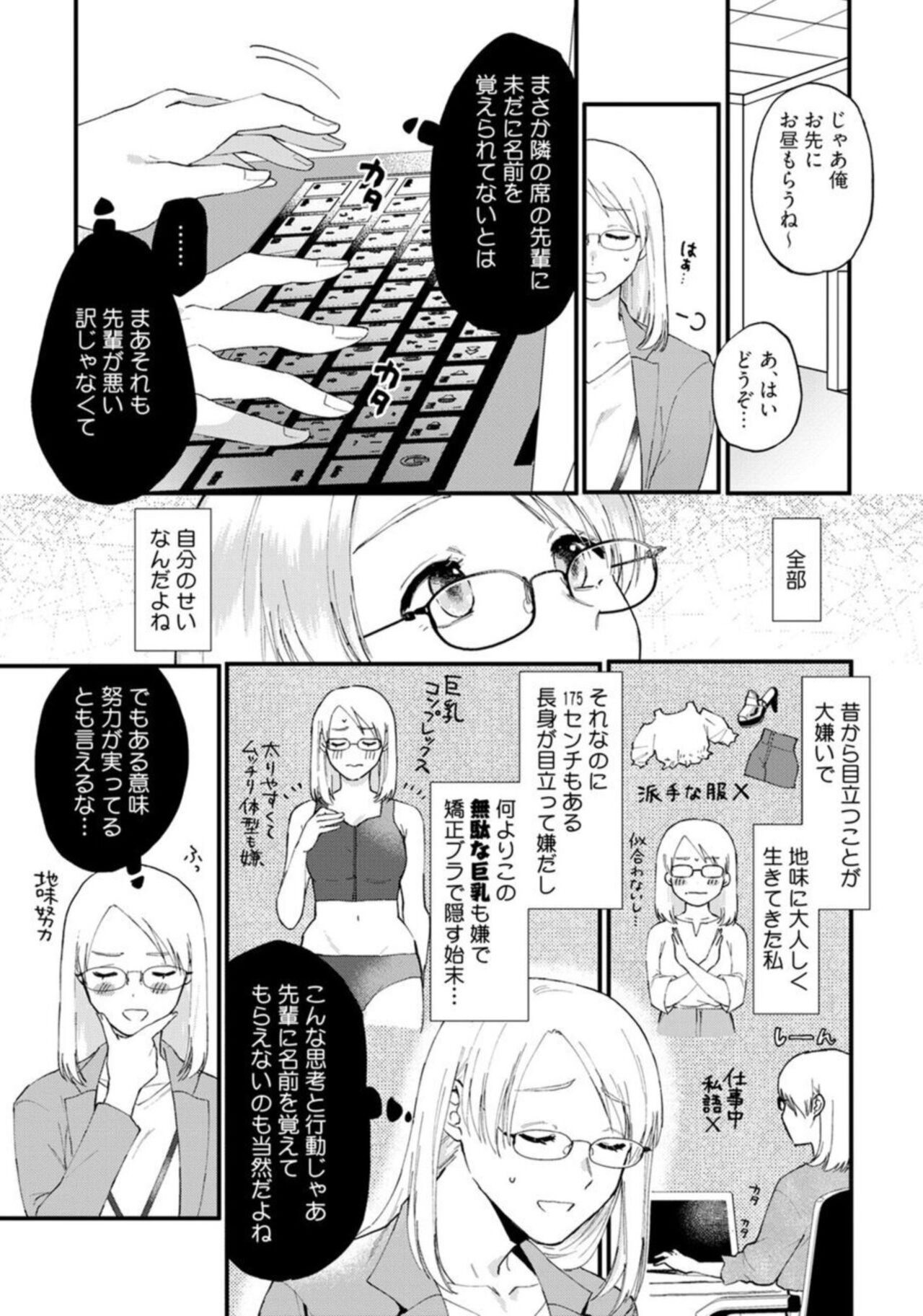 Muchimuchi Kyonyū-chan, Zetsurin Jōshi to Himitsu no Naito Torēningu act.1 page 5 full