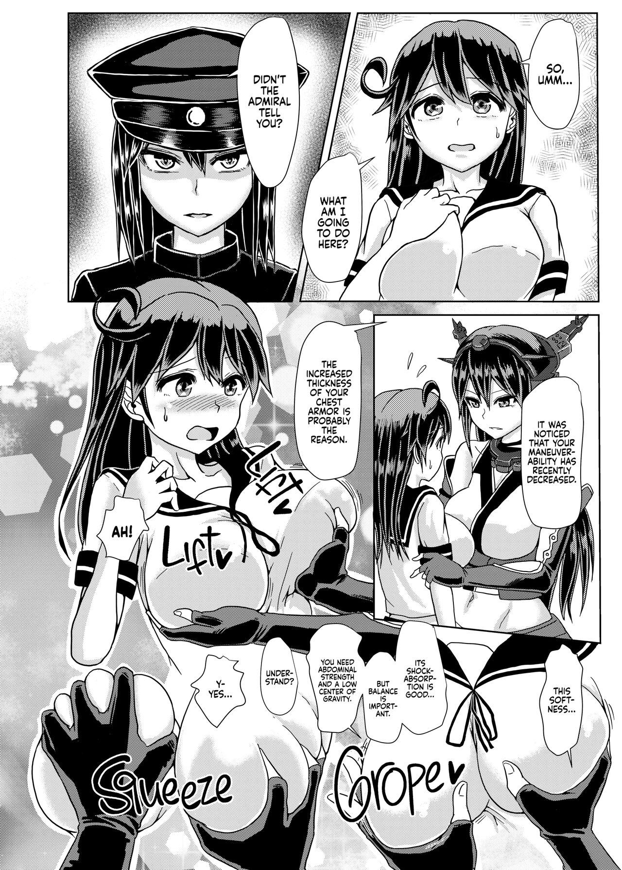 Futanari Ushio no Zenra Kintore -Kantore!! | Futanari Ushio's Naked Muscle Training - Kantore! page 3 full