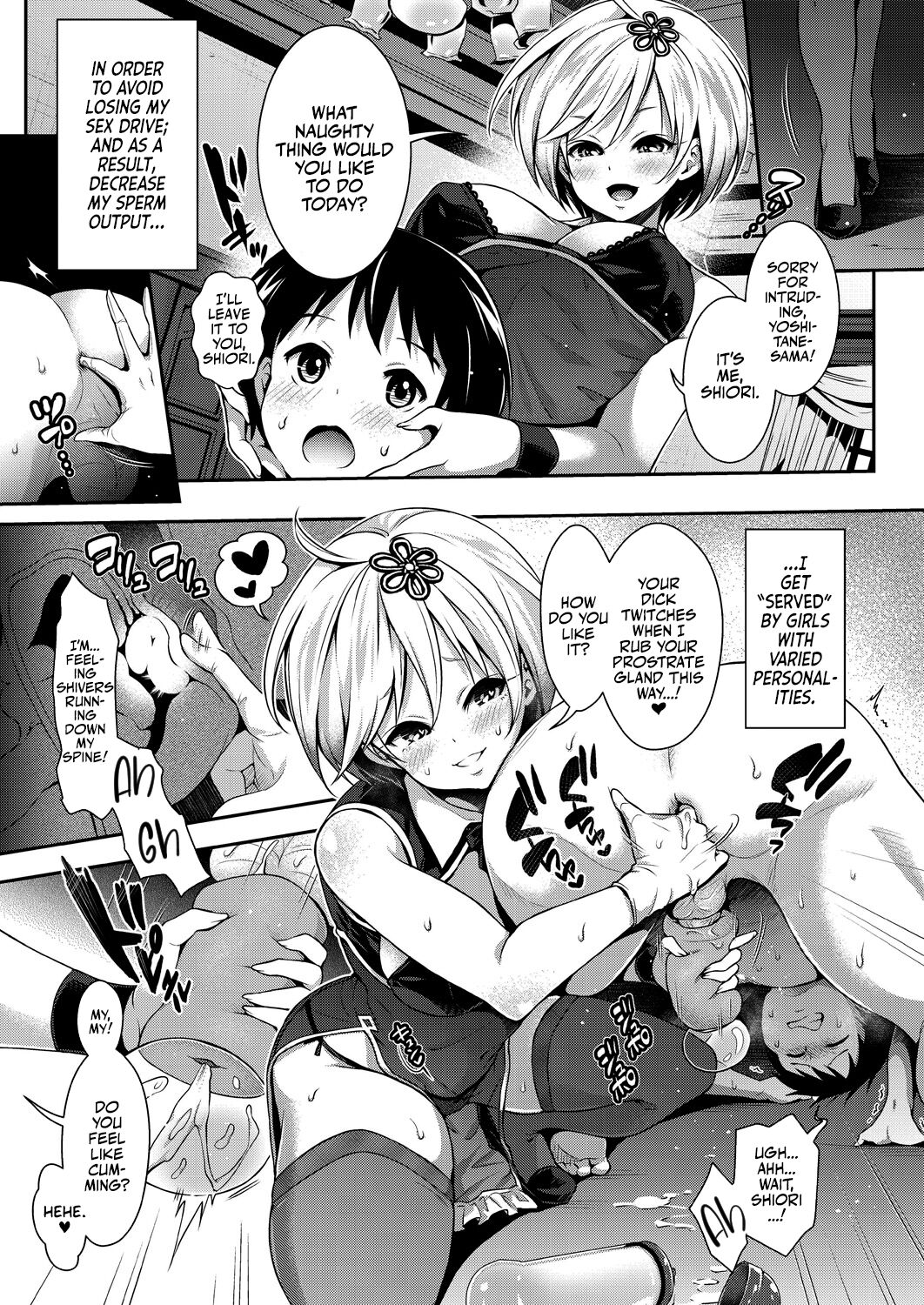 Harem Maid no Damedame Ecchi | Kinky Sex with My Maid Harem Chapters 01-05 page 10 full