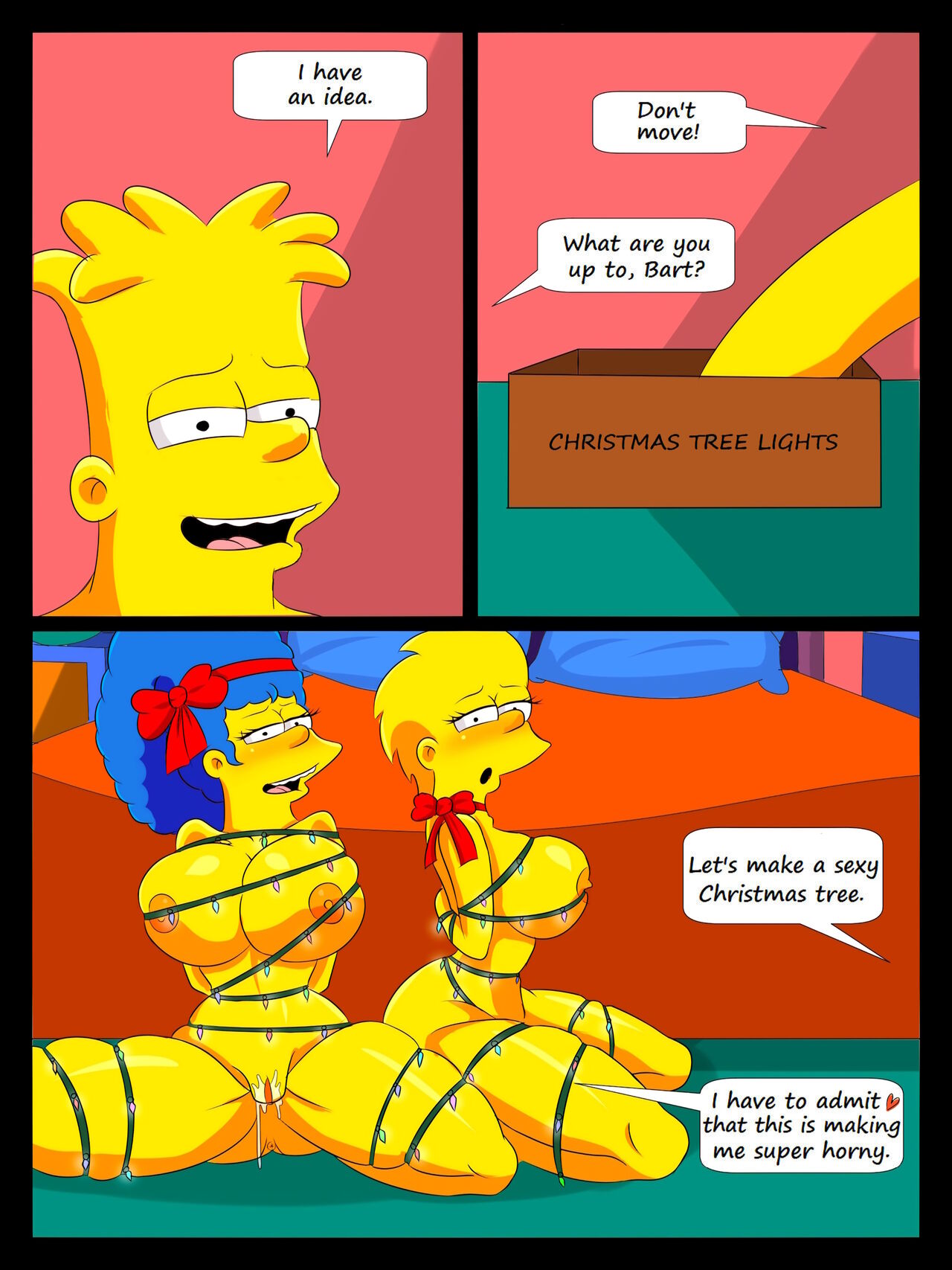 The Simpsons: A Family Christmas! page 10 full