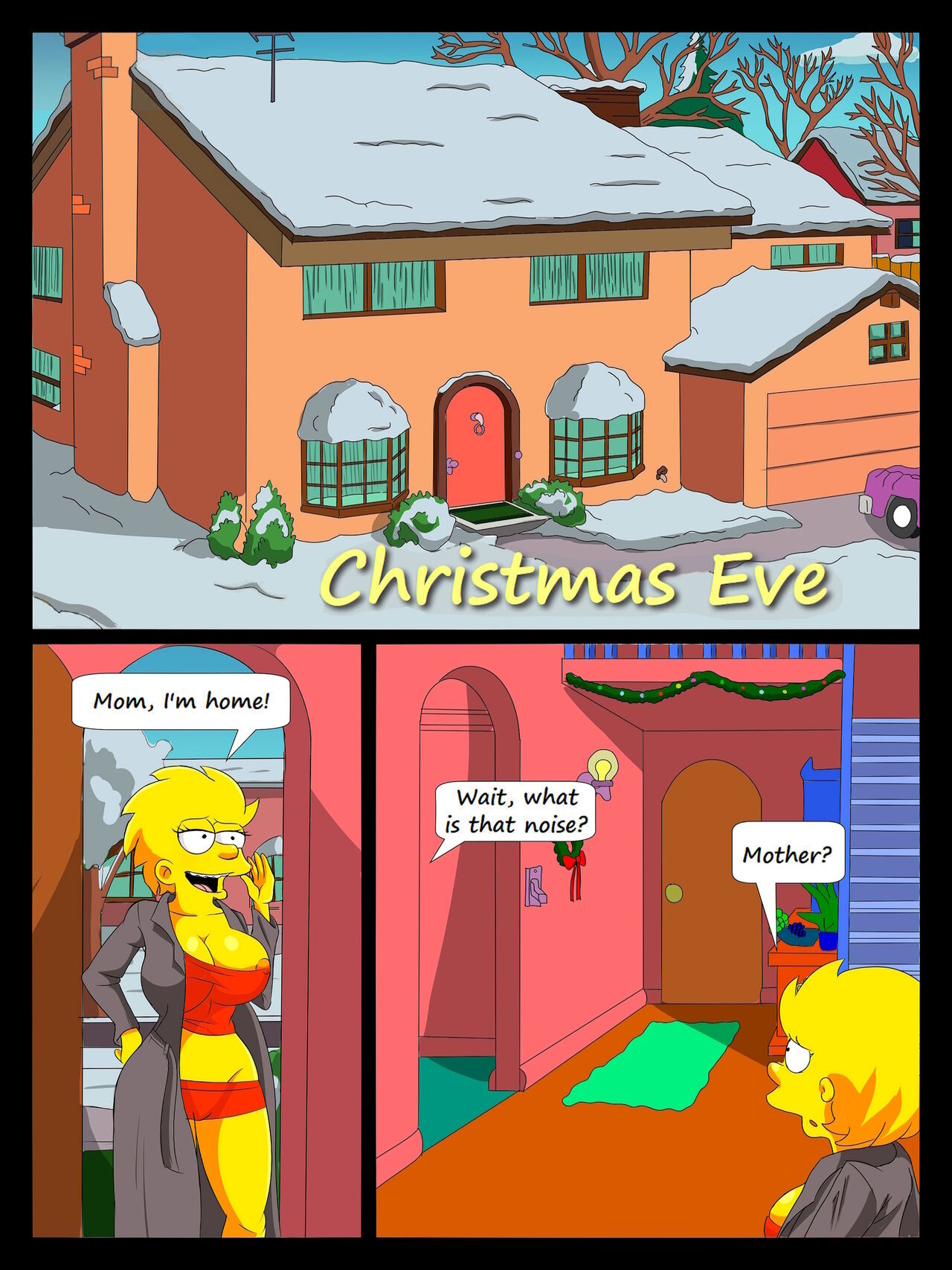 The Simpsons: A Family Christmas! page 2 full