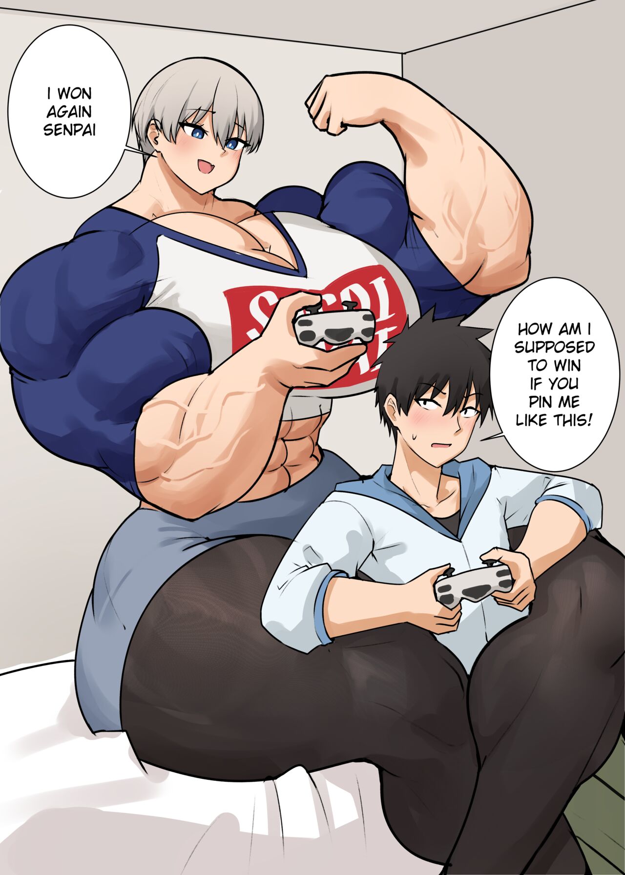 Hana Uzaki Comic page 8 full