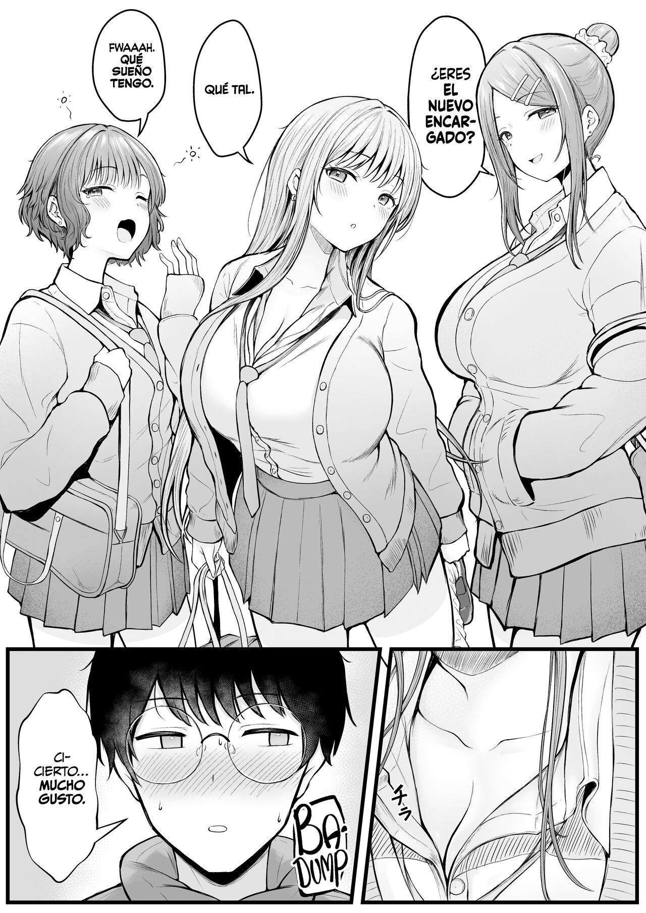 Joshiryou Kanrinin no Boku wa Gal Ryousei ni Furimawasarete masu | Soy el Administrador del Dormitorio de Chicas, Siendo Manipulado por las Chicas que Viven Ahí. page 4 full