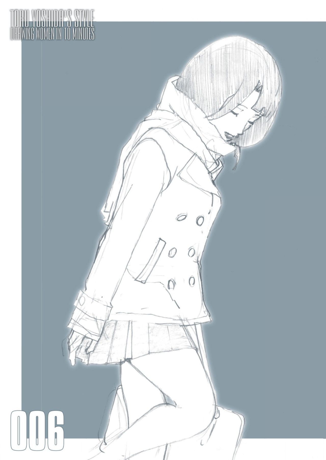 Toru Yoshida Tips for drawing women in 10 minutes 270 Uniforms page 8 full