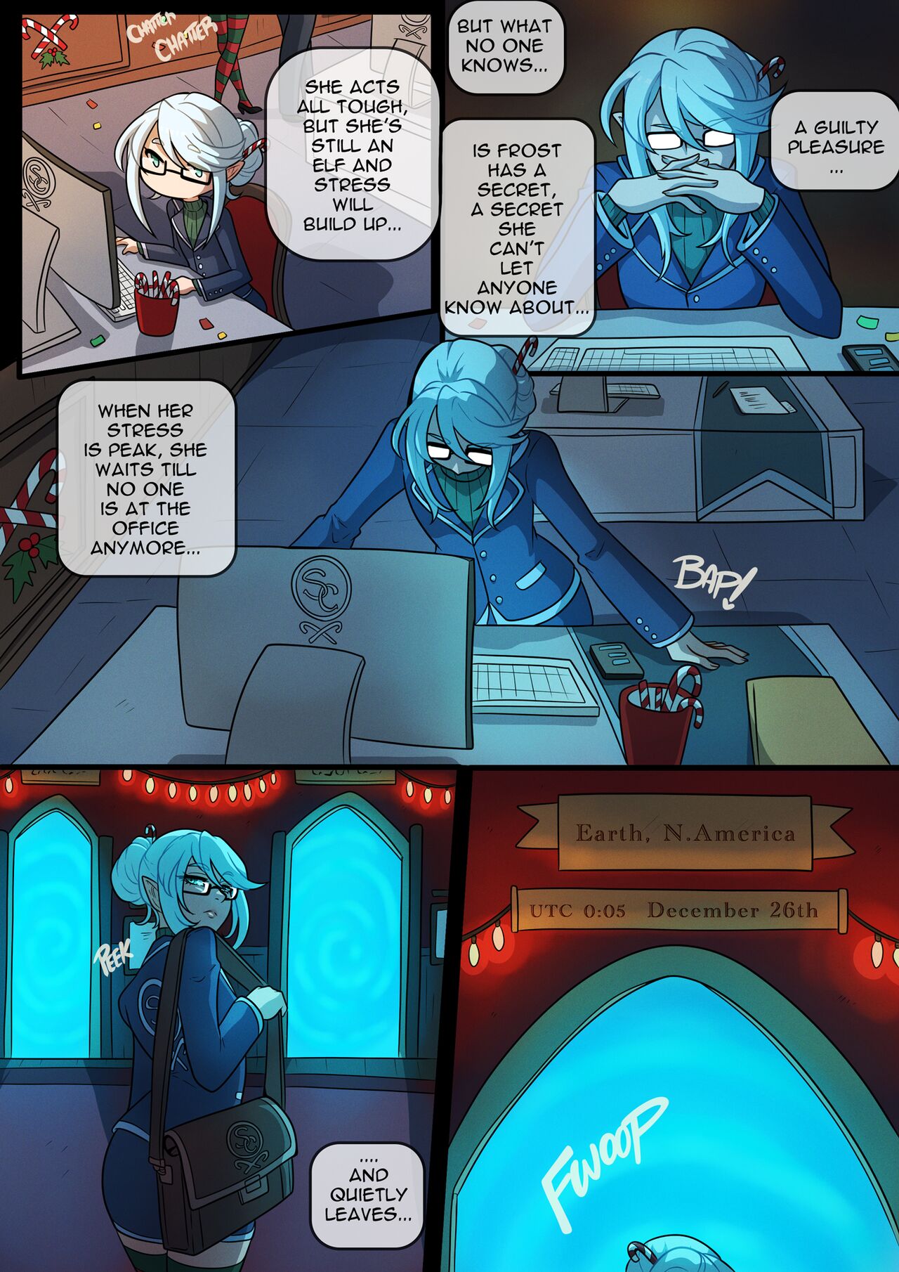 A Very Frosty Holiday page 5 full