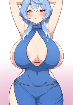 Dress Ako-chan Bakunyuu Ijime