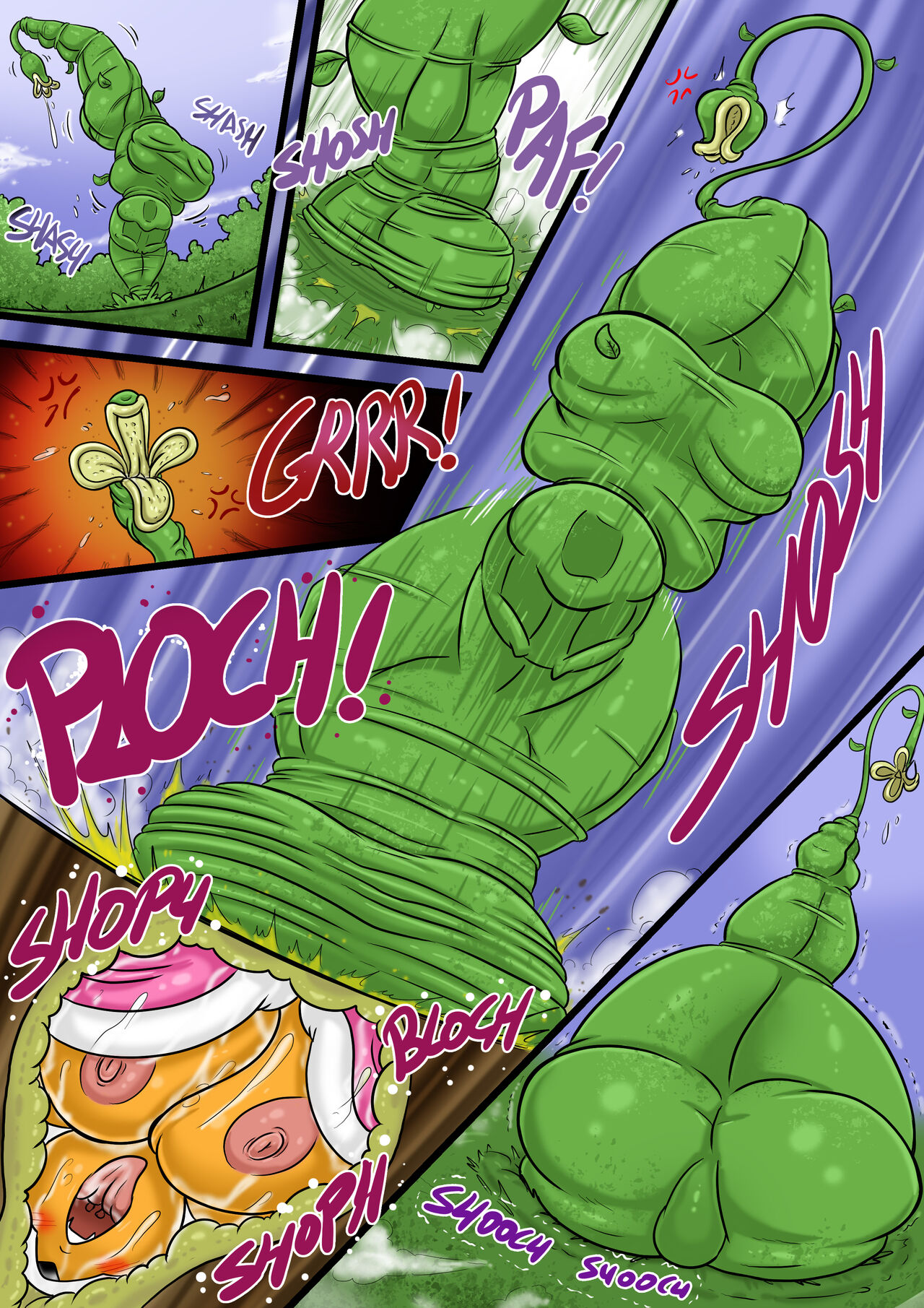 Rouge Plant vore page 5 full