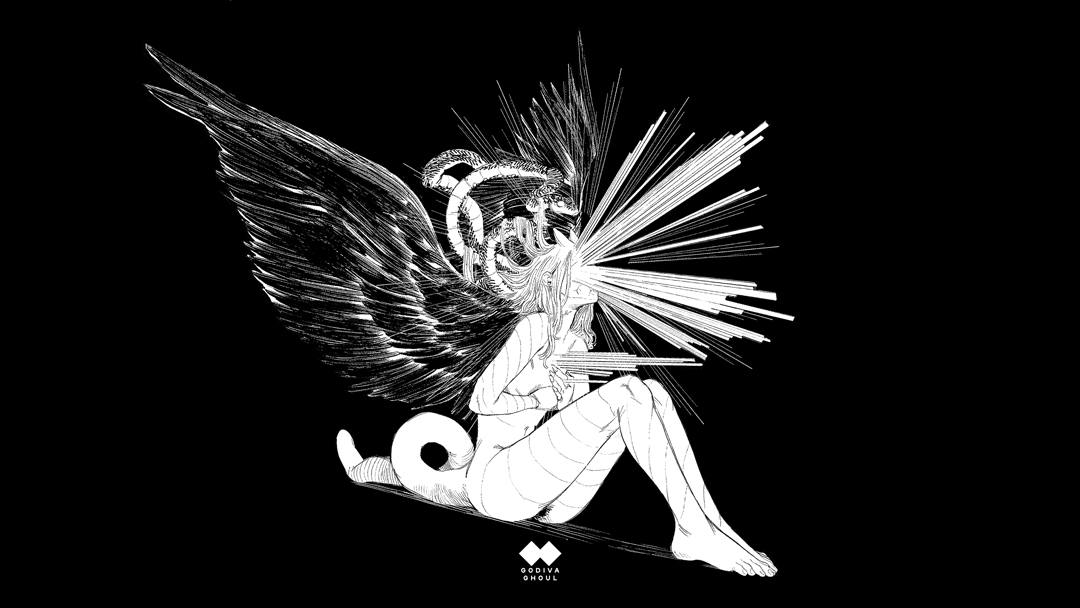 Artist - Godiva Ghoul - 2023 B&amp;W fantasy and succubus art page 6 full