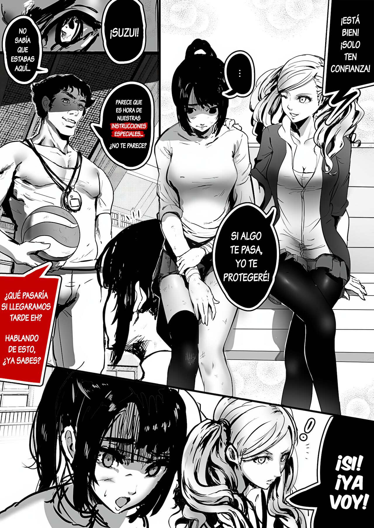Persona 5if Ann Takamaki Spanish version page 1 full