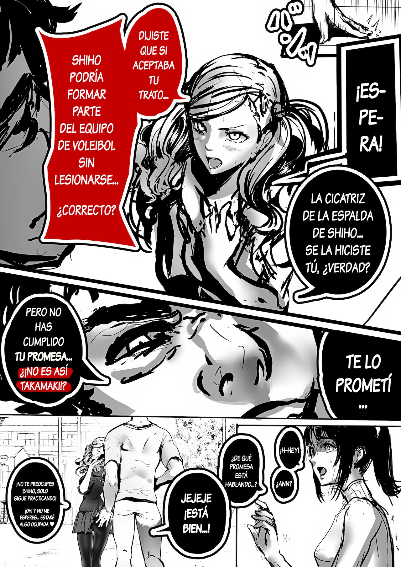 Persona 5if Ann Takamaki Spanish version page 2 full