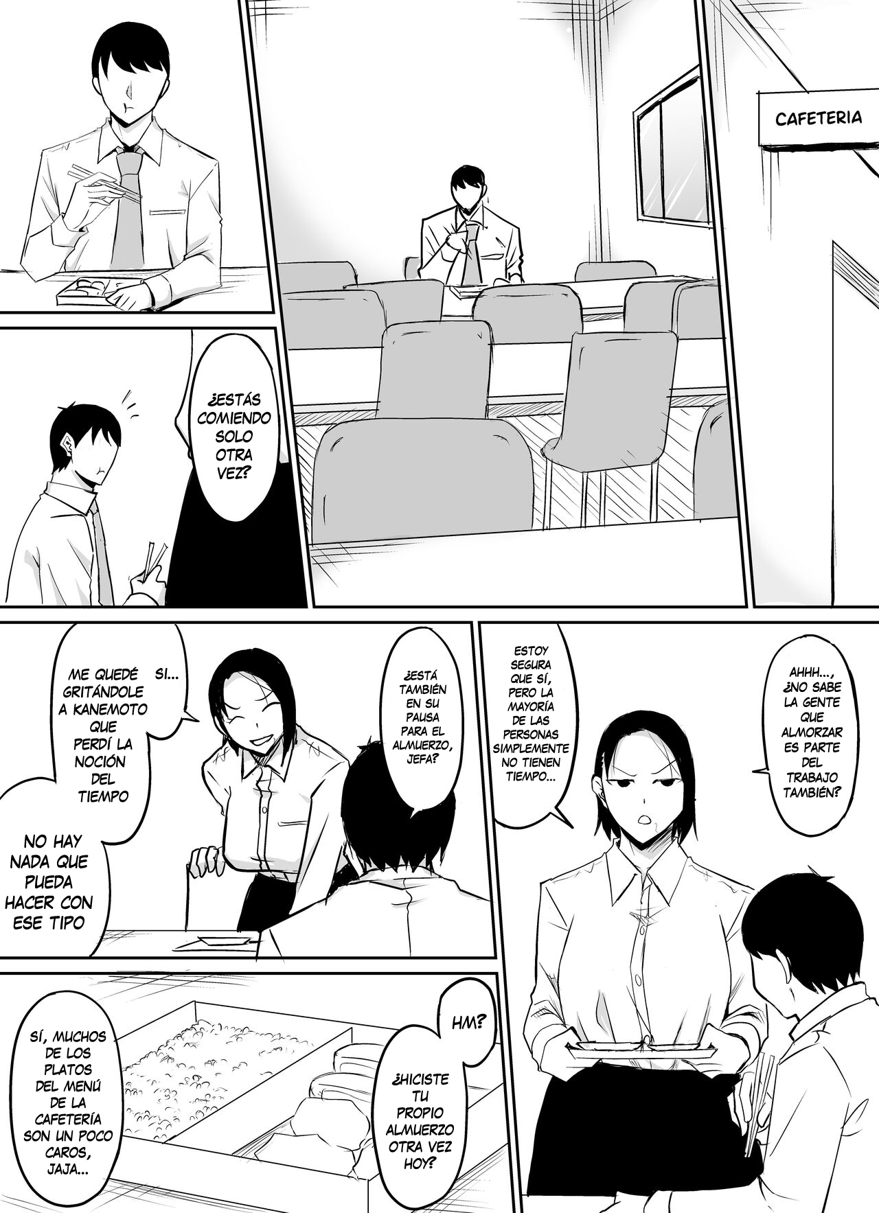 Akogare no Onna Joushi ga Douryou no Charao ni Otosareru Hanashi page 7 full