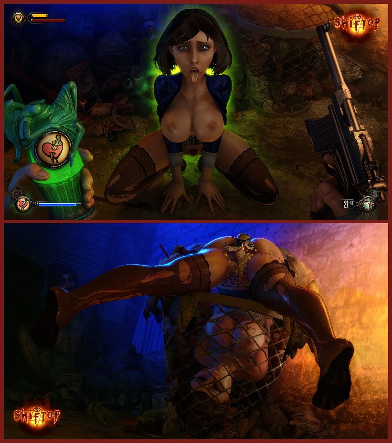 Literal Cum dumpster page 8 full