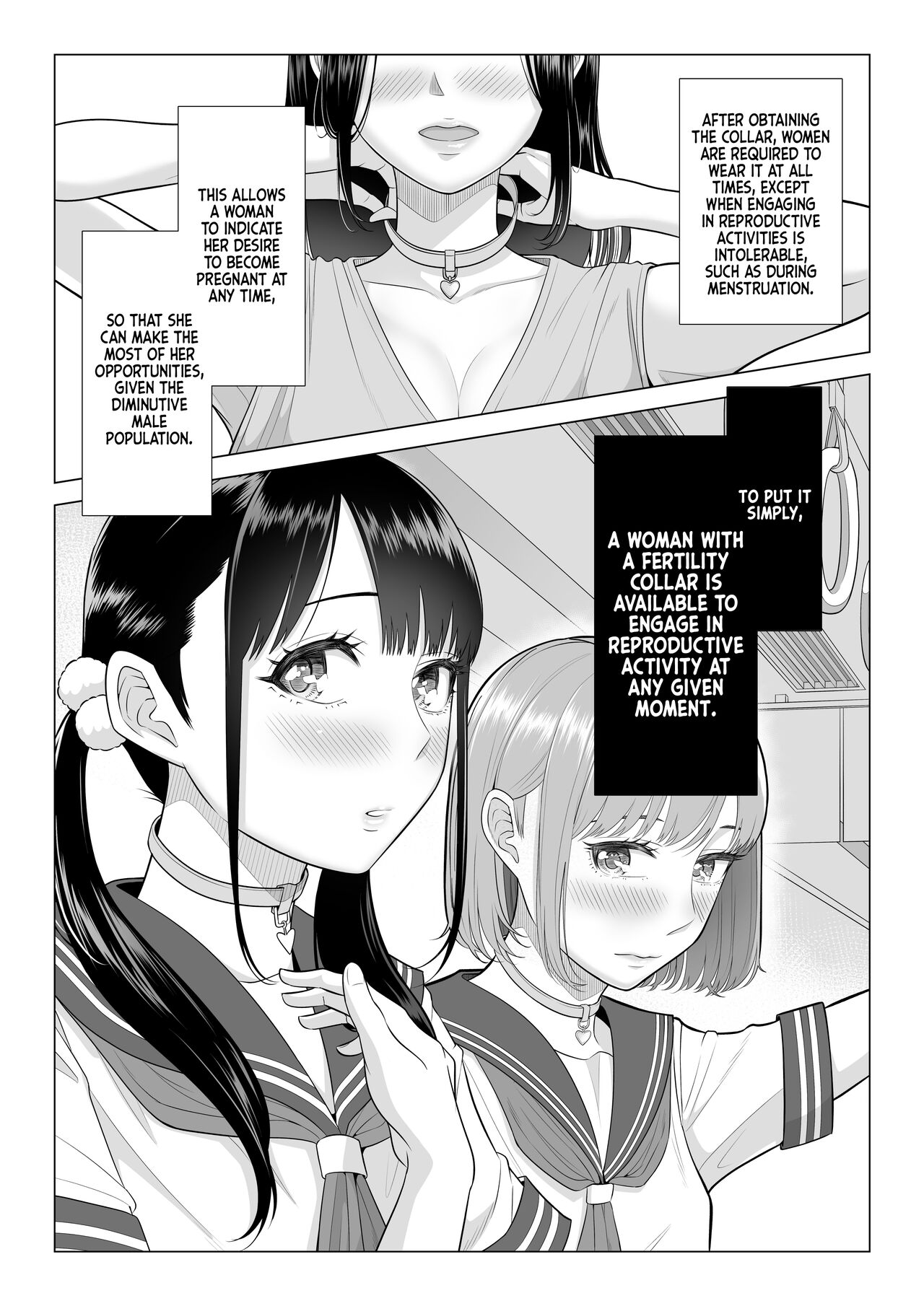 Dansei ga Kyokutan ni Sukunai Kono Sekai de wa, Seishi wa Kichou na Shigen desu. | In a World Where Men Are Scarce, Sperm Is a Precious Resource. page 10 full