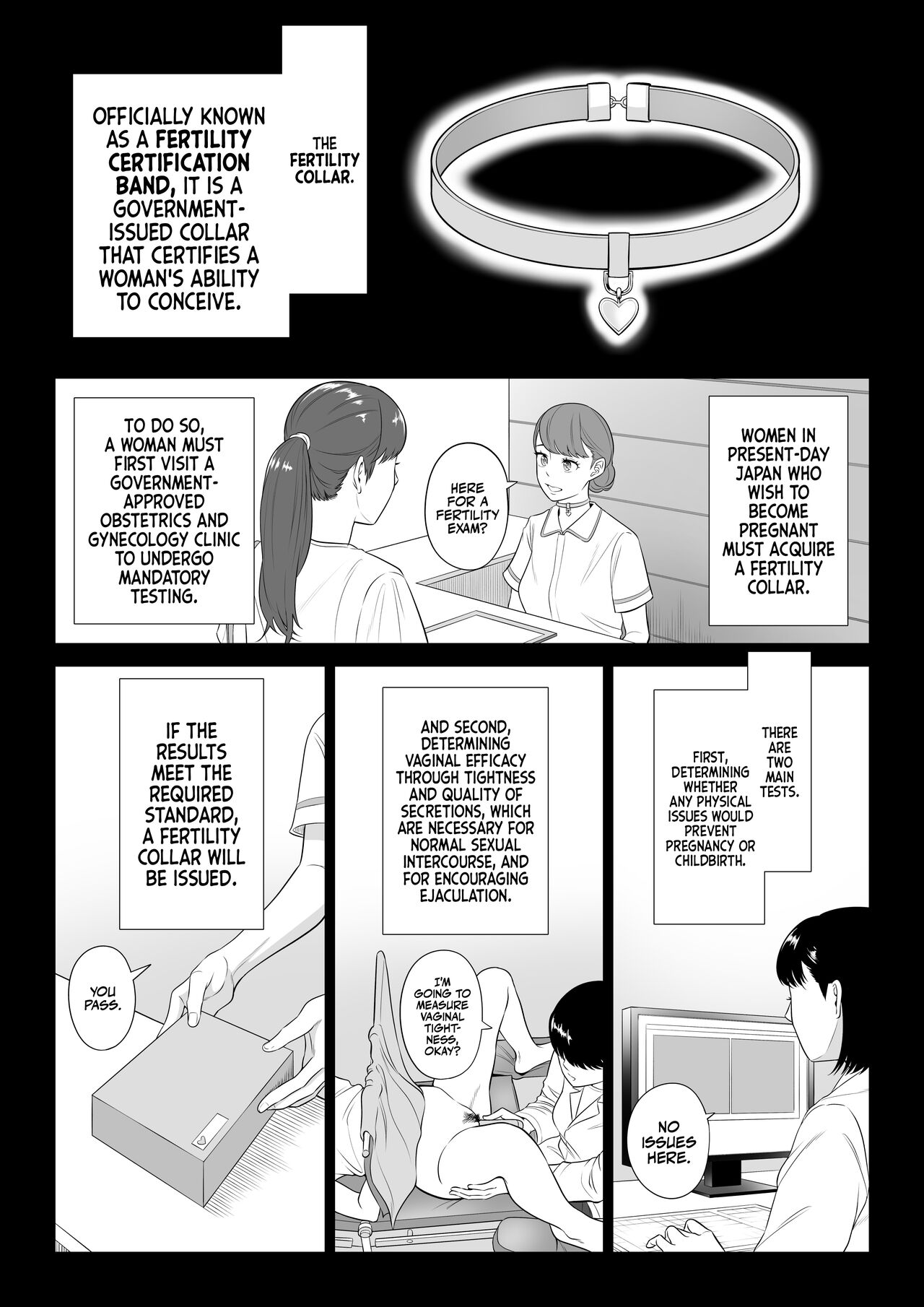 Dansei ga Kyokutan ni Sukunai Kono Sekai de wa, Seishi wa Kichou na Shigen desu. | In a World Where Men Are Scarce, Sperm Is a Precious Resource. page 9 full