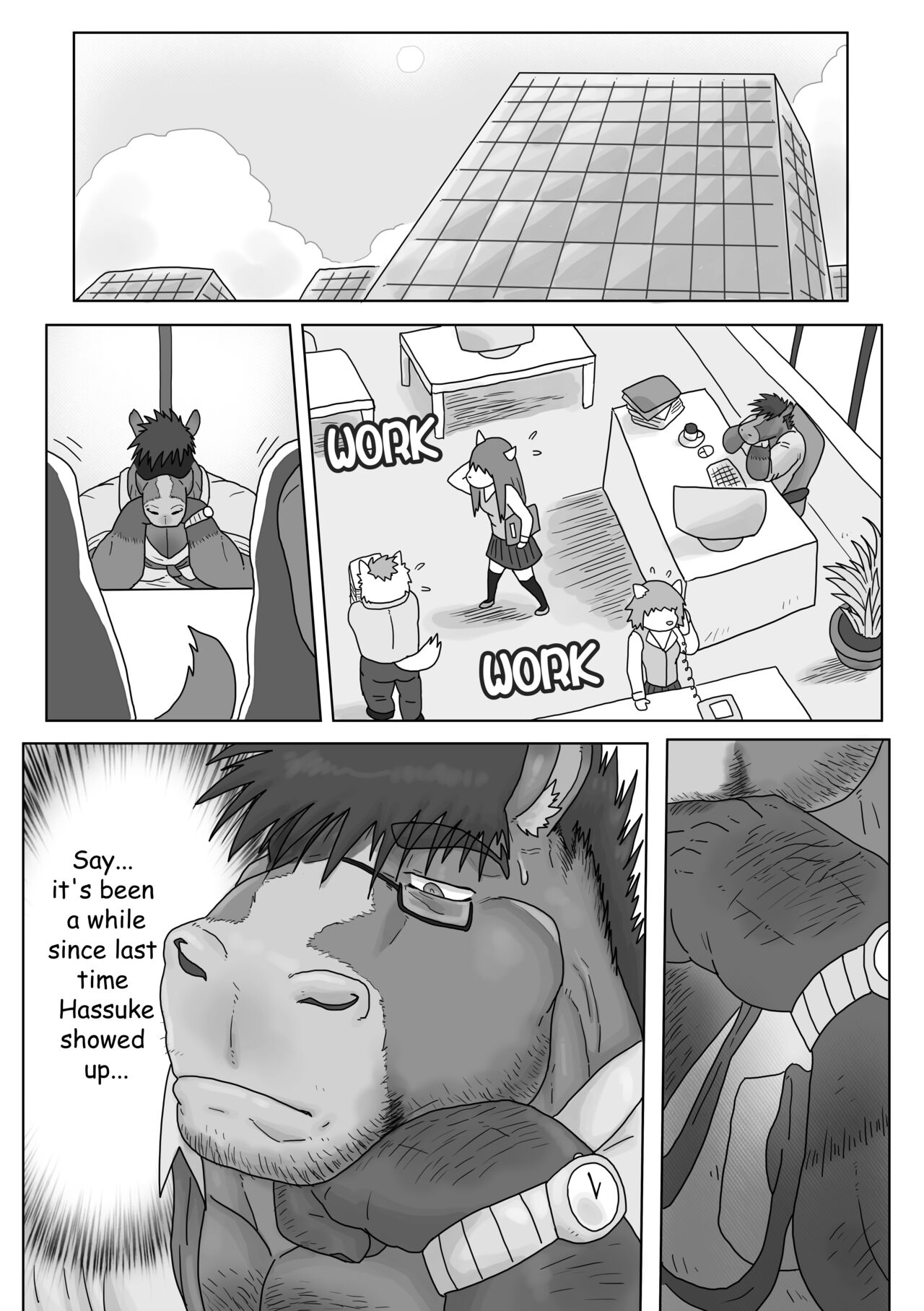The secret between me and my horse boss 2 page 2 full