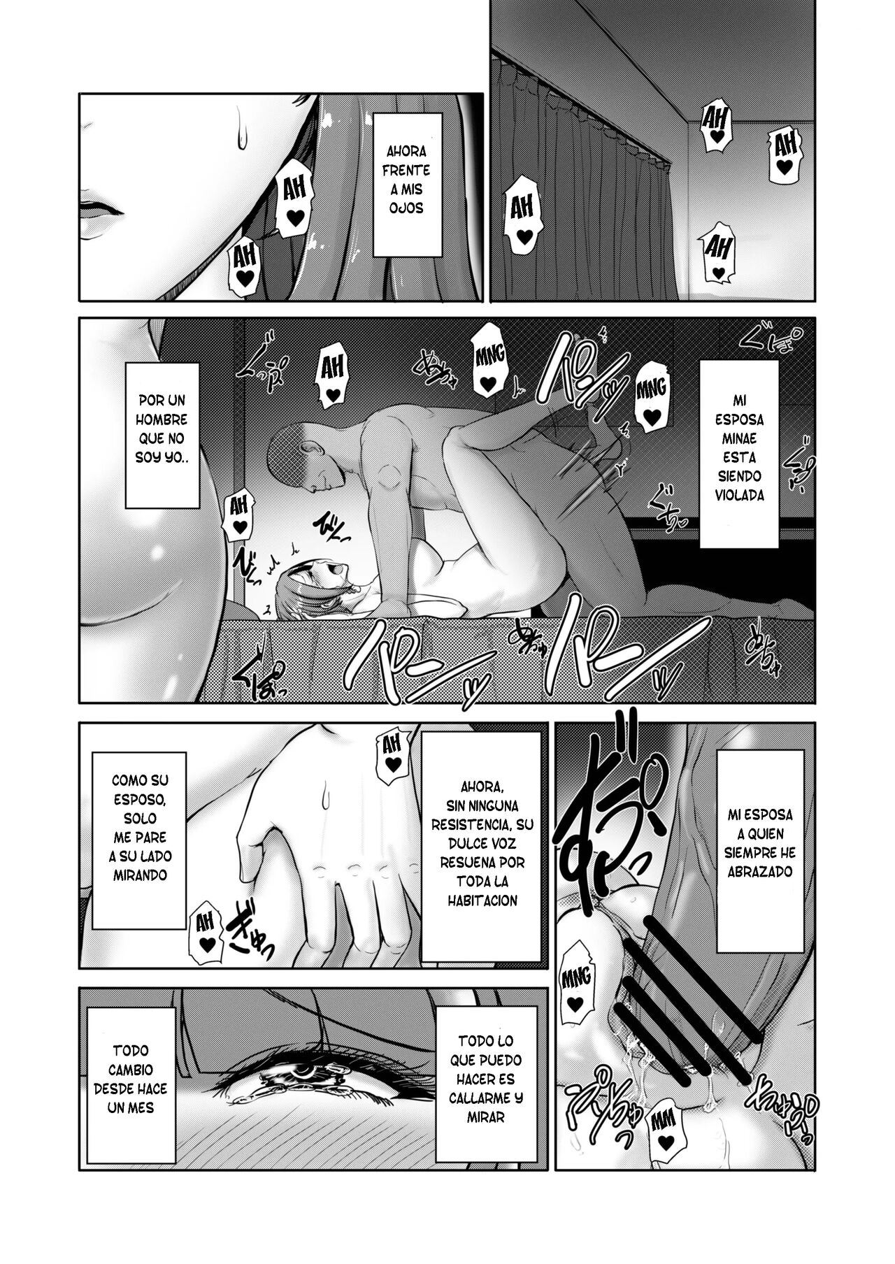 Nyotaika Netorare Fuufu ~ Nyotaika sareta Otto wa Aisuru Tsuma o Netotta Chinpo ni Otosareru | Marido feminizado engaña a su esposa page 3 full