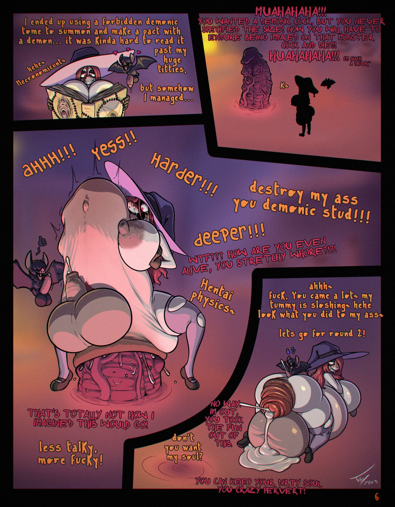 Horny Witch page 6 full