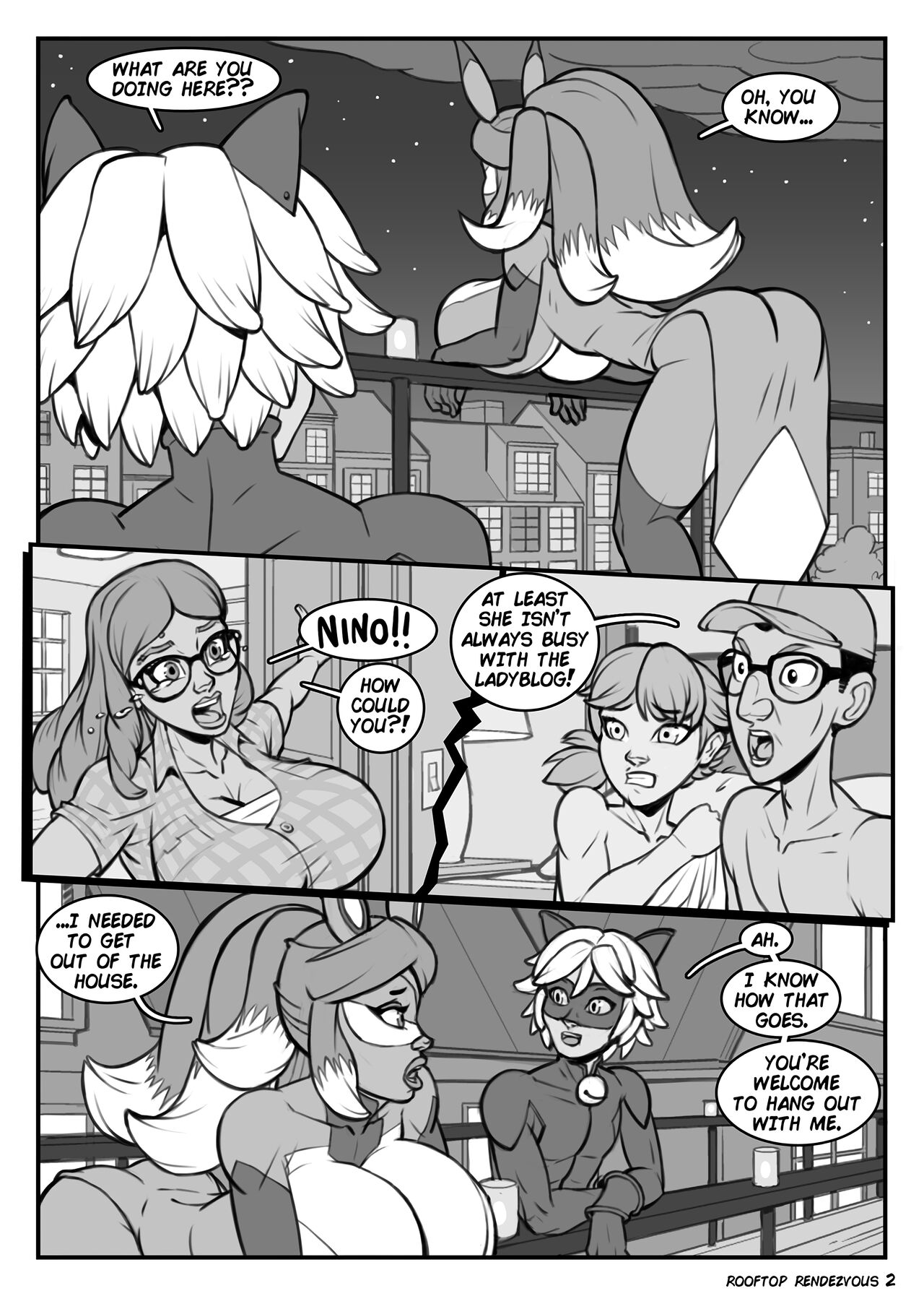 Rena Rouge: Rooftop Rendezvous page 5 full