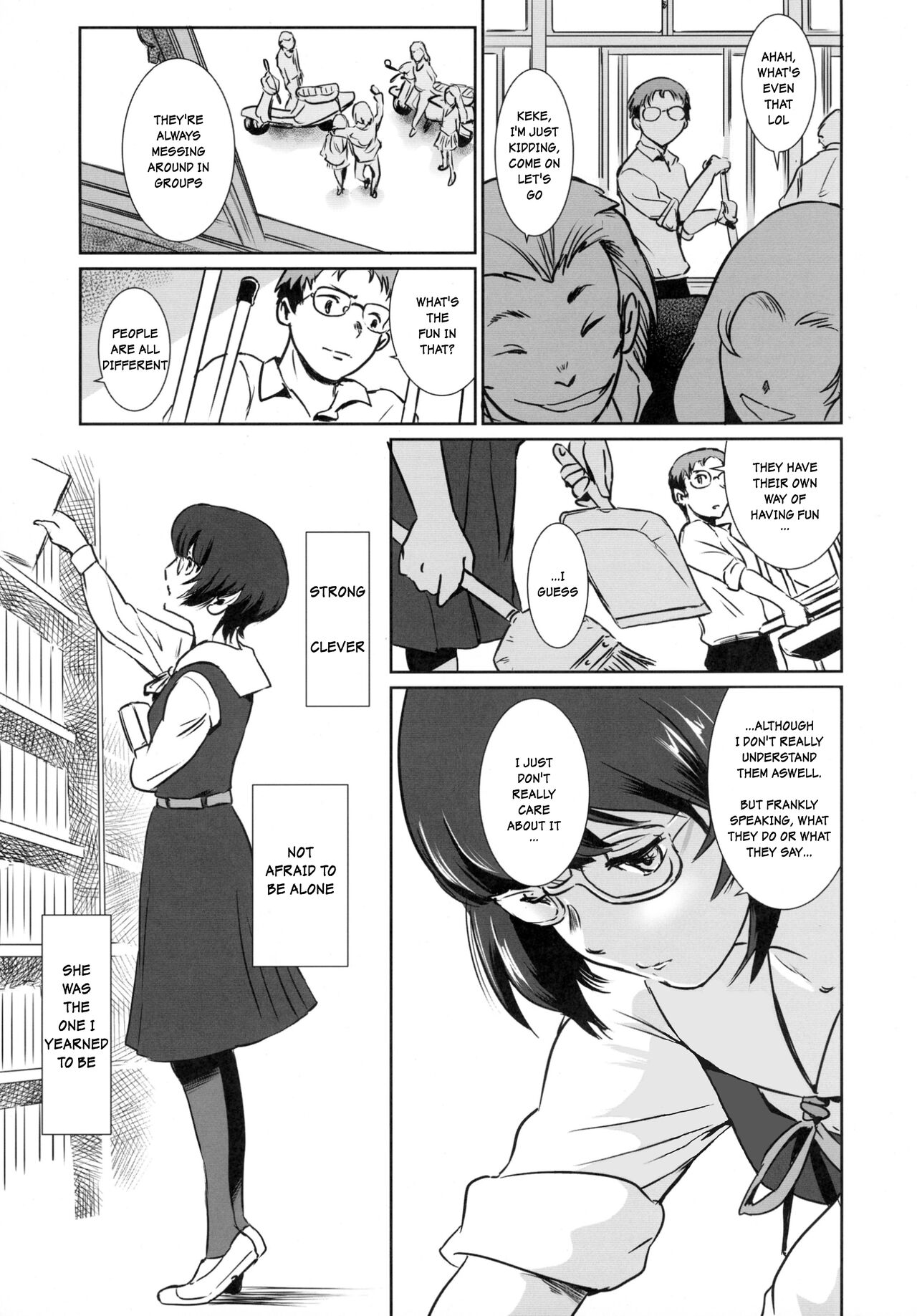 Story of the 'N' Situation - Situation#3 Mukashi no Otoko page 9 full