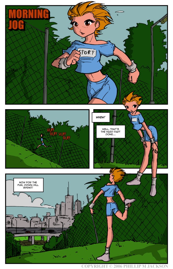 Morning Jog page 1 full