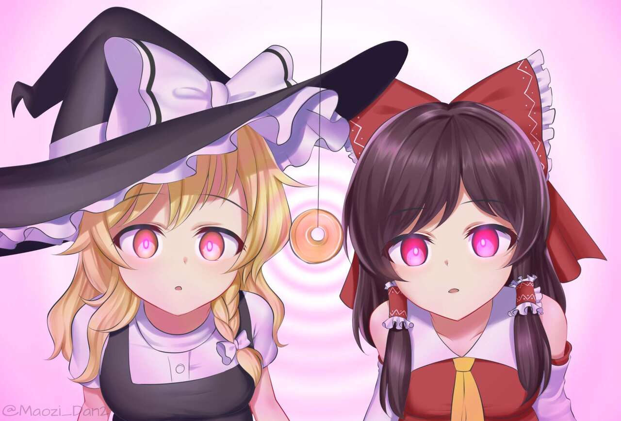 Marisa And Reimu Gets Hypnotized page 2 full