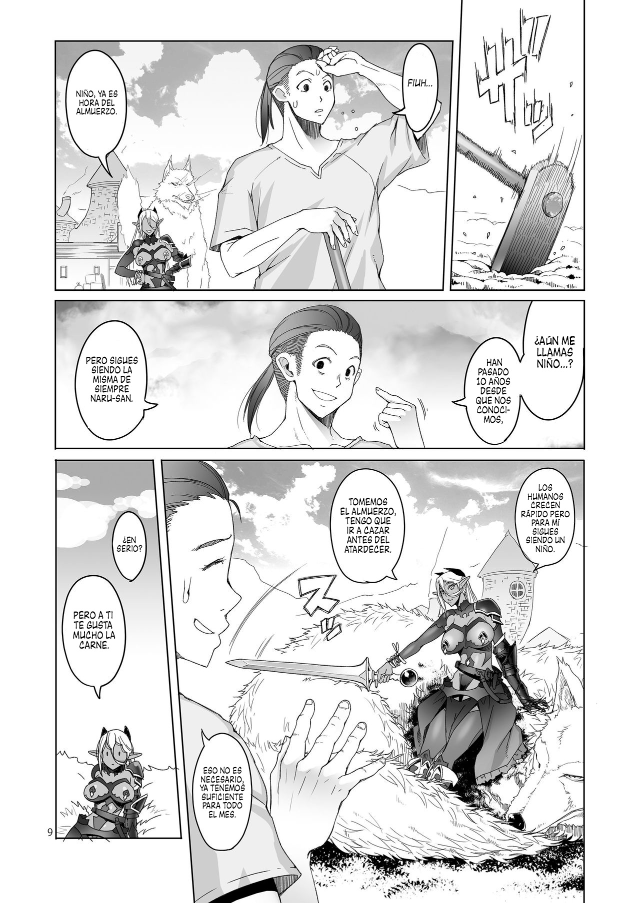 Dark Elf to Yorozu no Zenkou | Las Eternas Buenas Acciones de una Elfa Oscura page 9 full