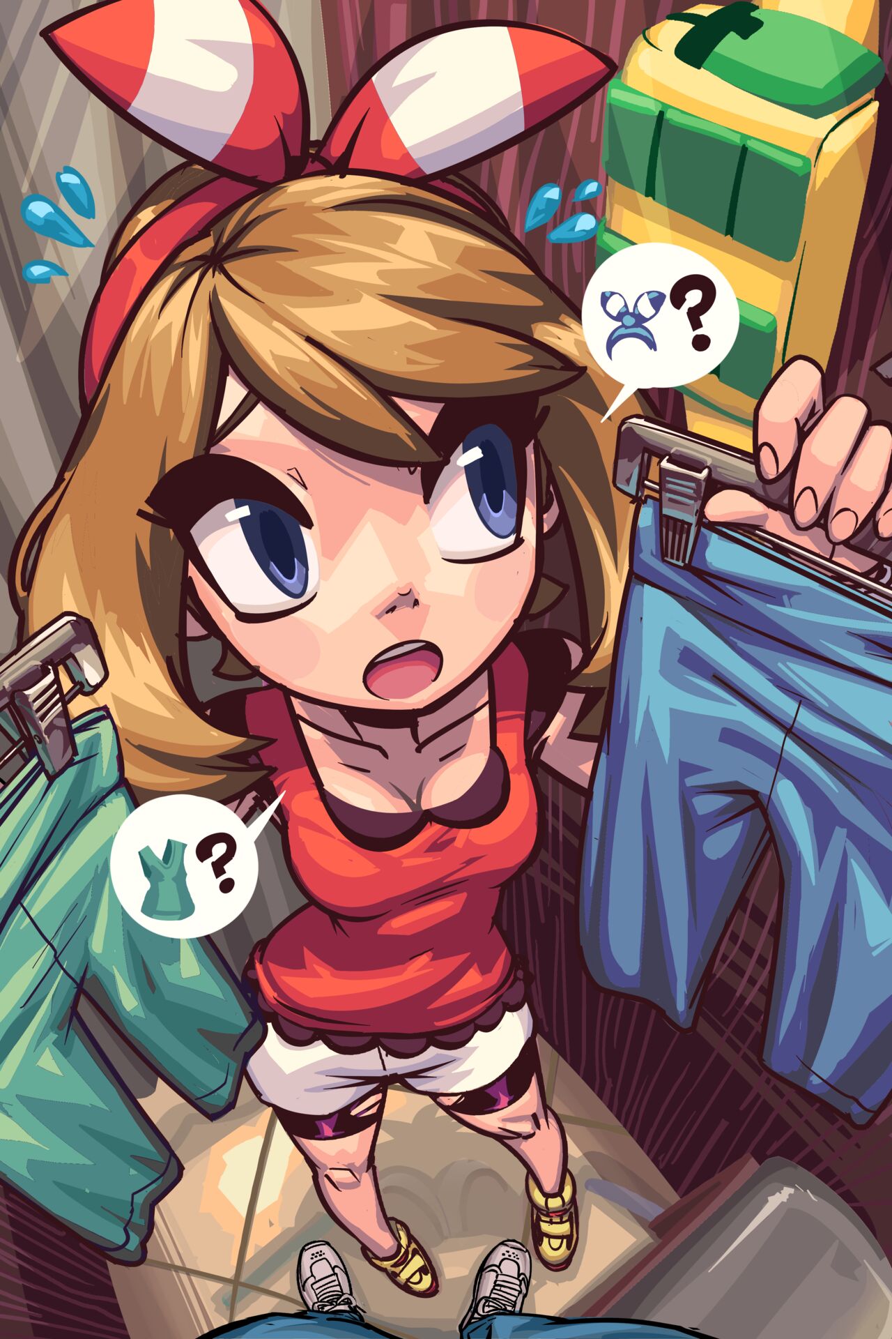 May's Bike Shorts Dilemma page 1 full