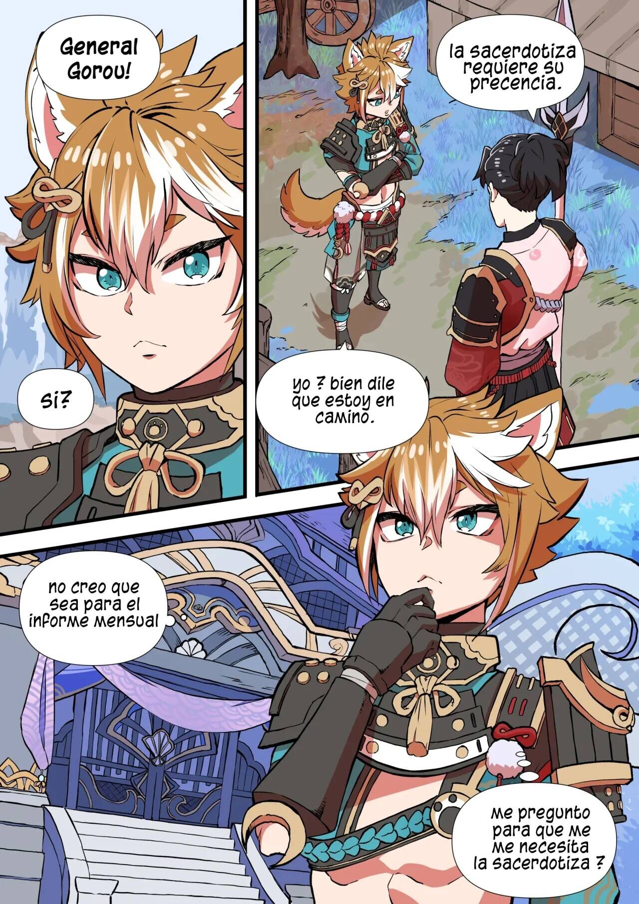 The Gratitude Of Watatsumi Maiden | La Gratitud de la Dama de Watatsumi page 3 full