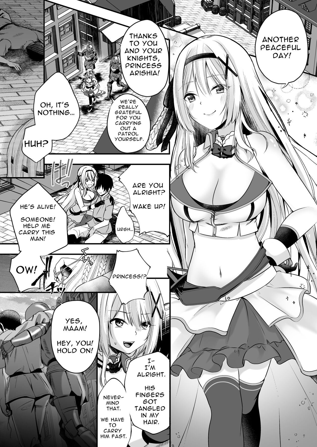 MarionettePrincess -Mobu murabito no etchina ayatsuri ningyō ni sa rete shimau hime kishi monogatari- |  Marionette Princess -Tale of The Princess Knight Turned Puppet- page 2 full