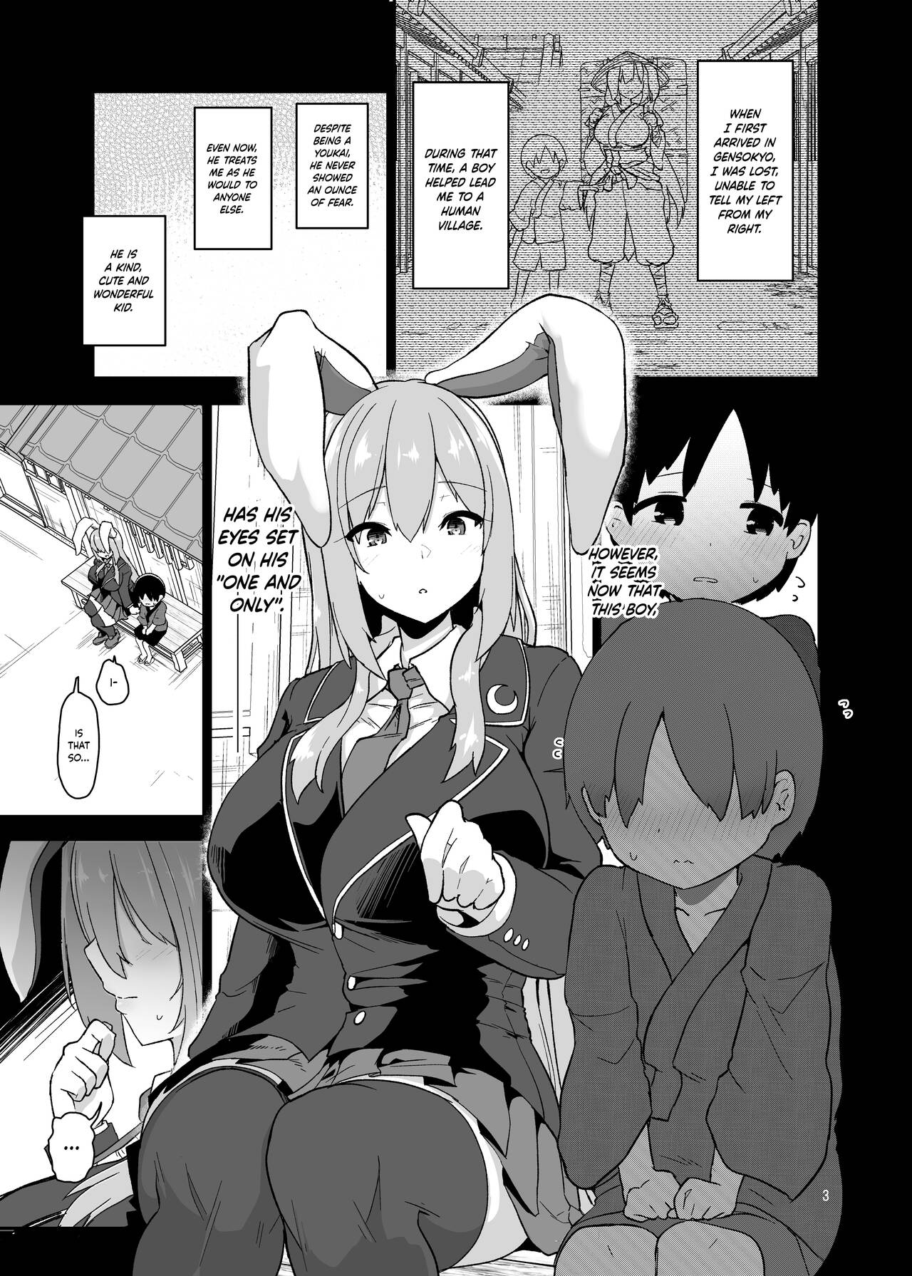 Saitei de Dou Shiyou mo Nai Usagi no Onee-san - The Reprehensible Rabbit Onee-san page 3 full