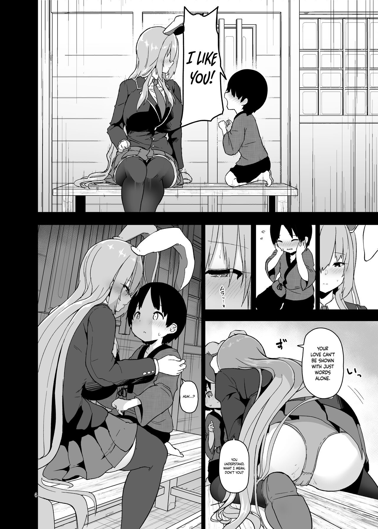 Saitei de Dou Shiyou mo Nai Usagi no Onee-san - The Reprehensible Rabbit Onee-san page 6 full
