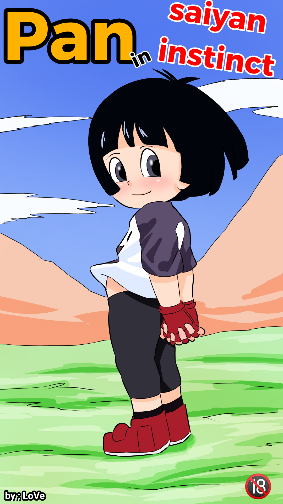 Pan in Saiyan Instinct page 1 full