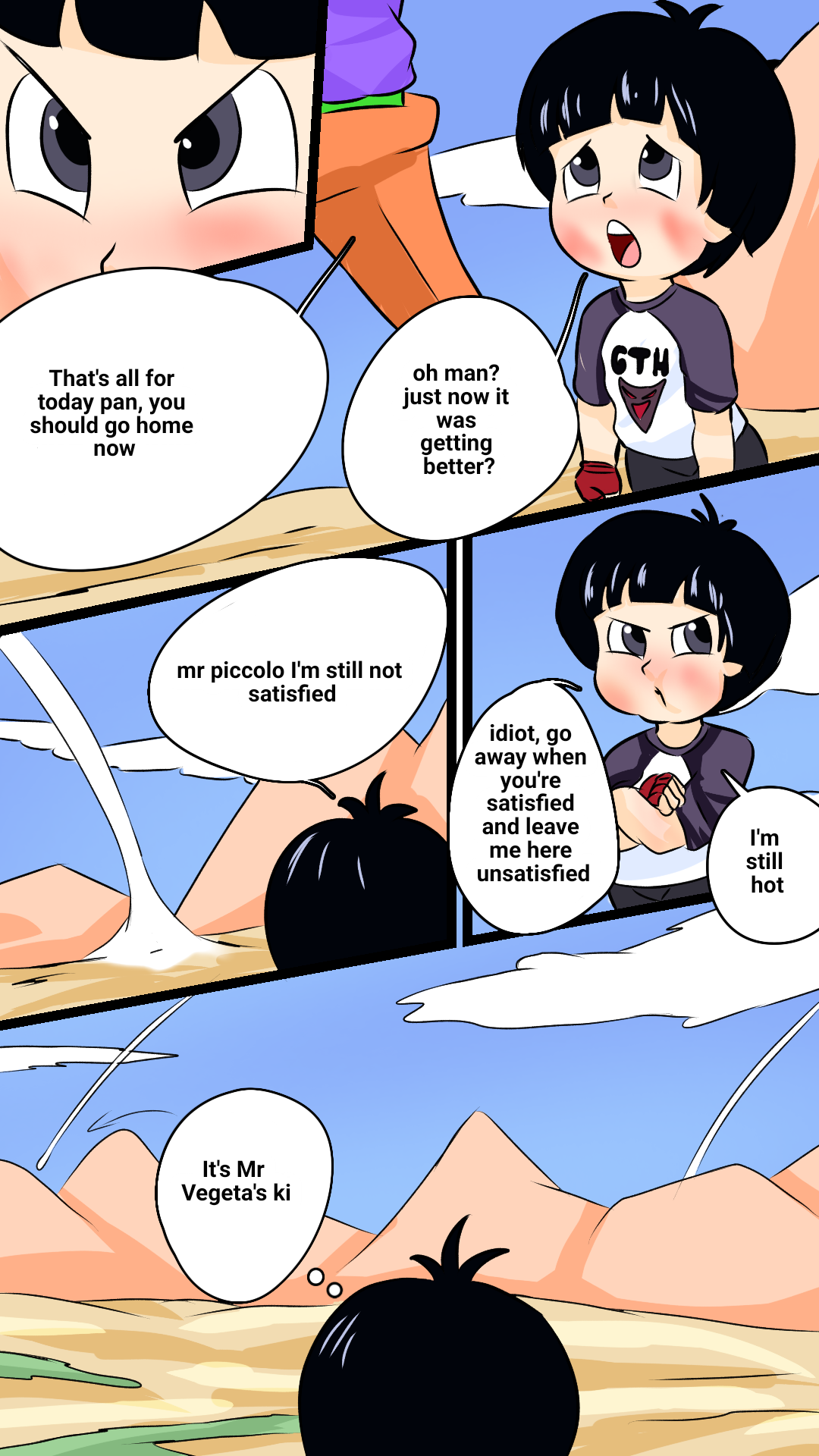 Pan in Saiyan Instinct page 3 full