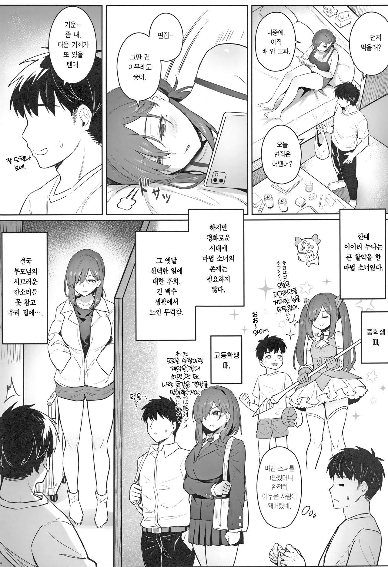 Moto Mahou Shoujo no Hikikomori Seikatsu | 전직 마법 소녀의 히키코모리 생활 page 6 full