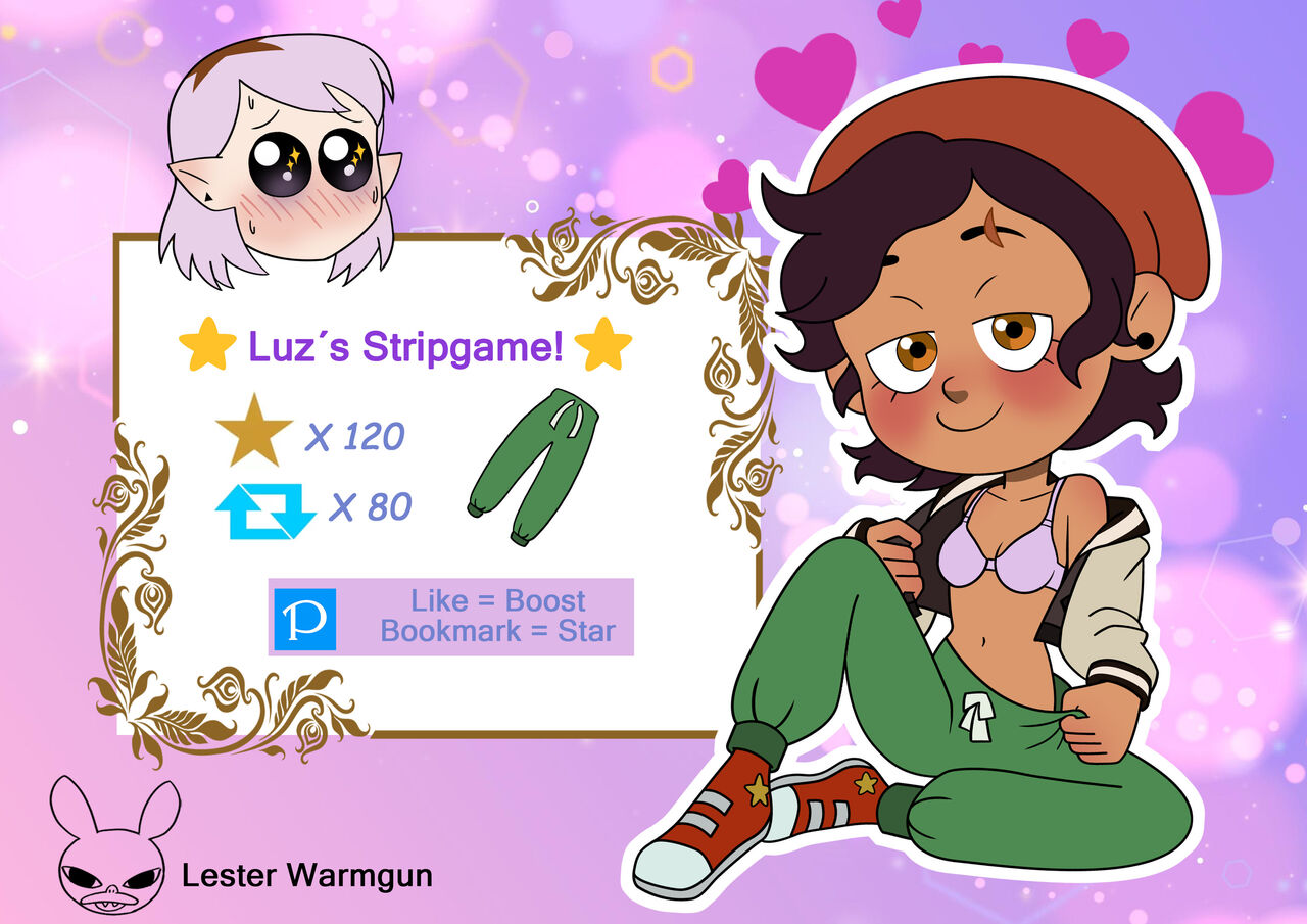 Amity &amp; Luz's stripgame page 9 full