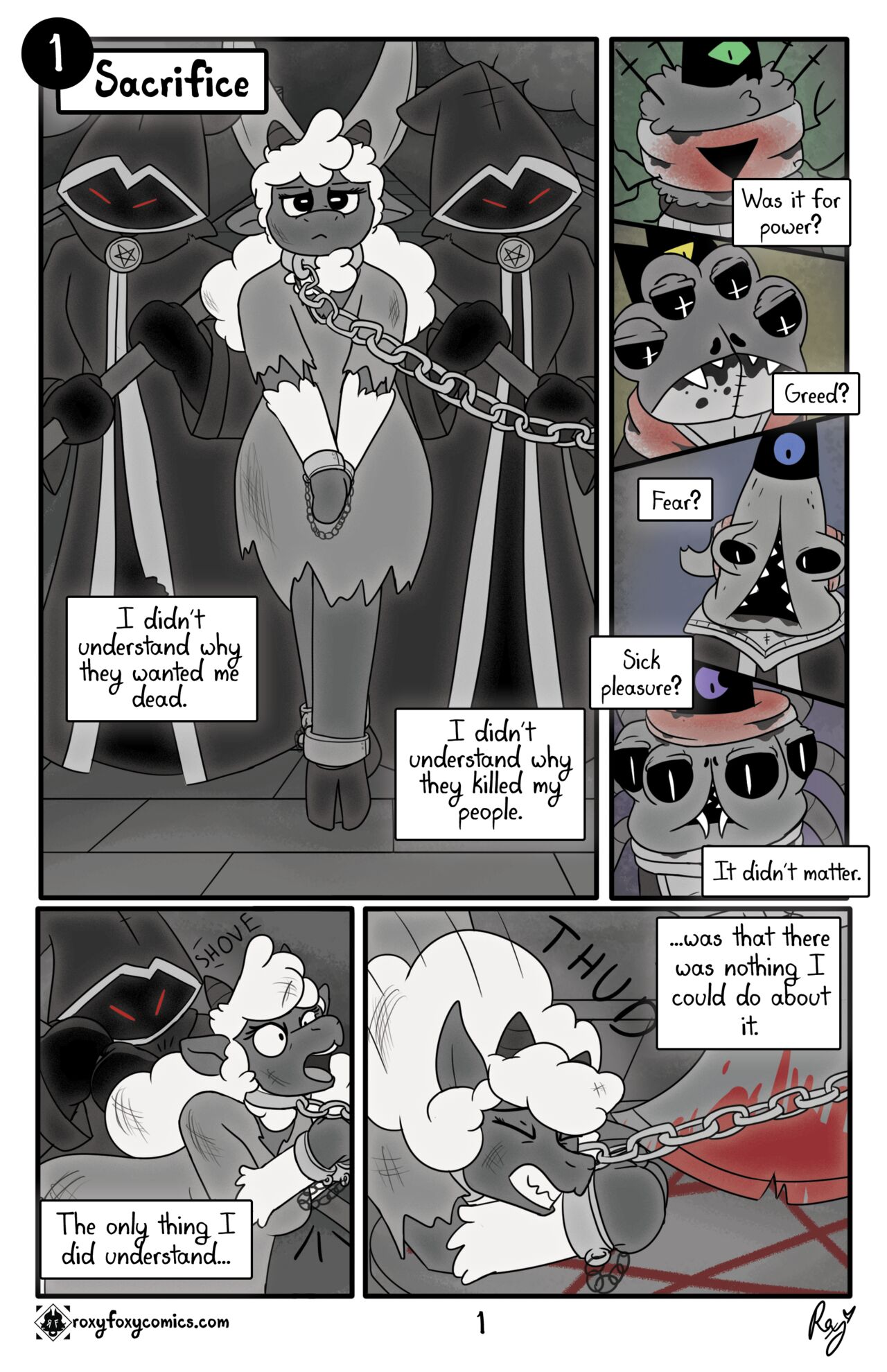Cunt of the Lamb Chapter 1 +Extras page 1 full