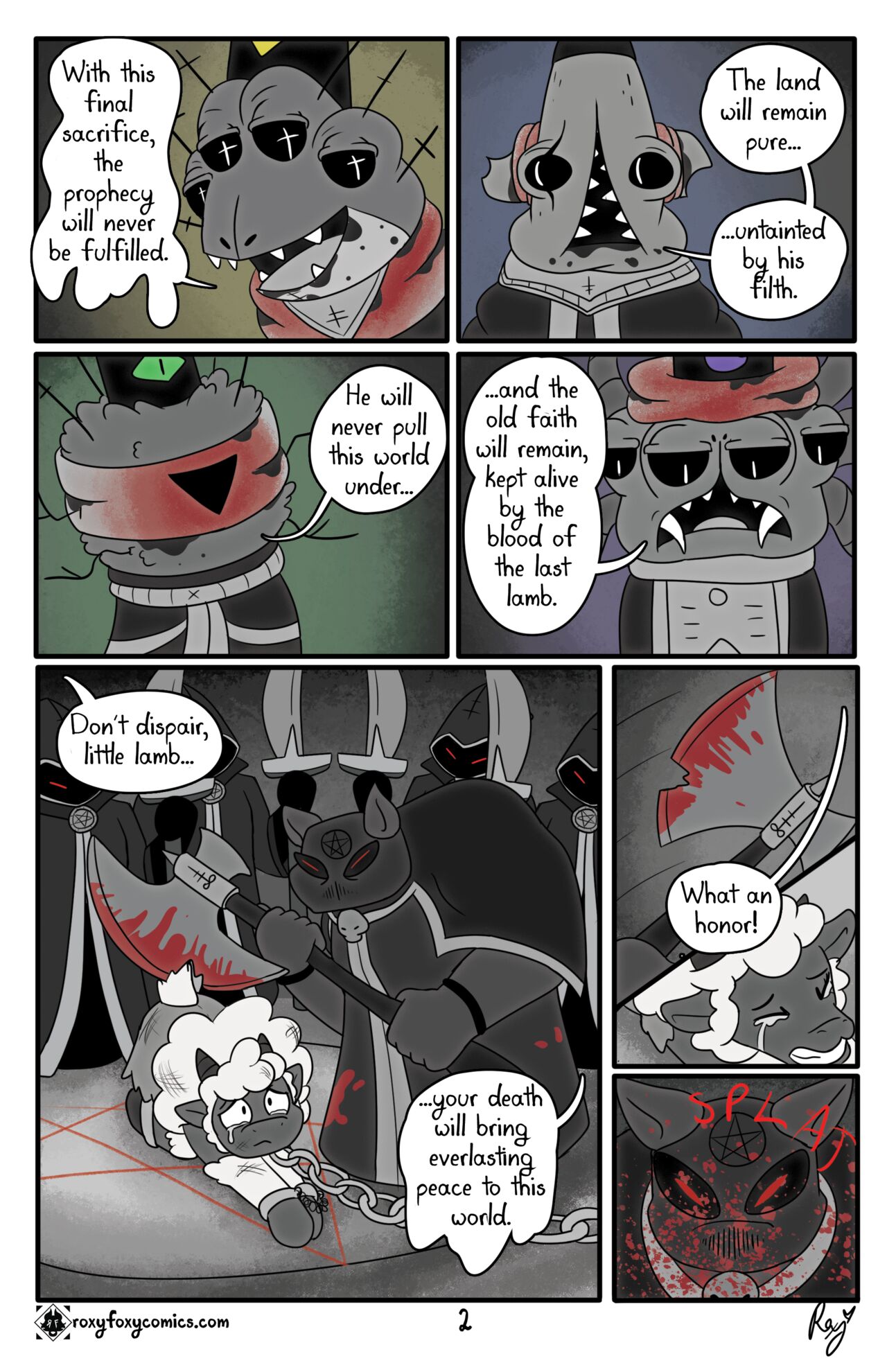 Cunt of the Lamb Chapter 1 +Extras page 2 full