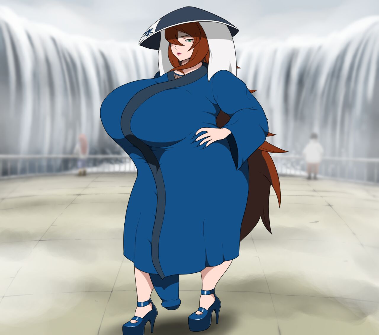 Mizukage's Street Flashing page 1 full
