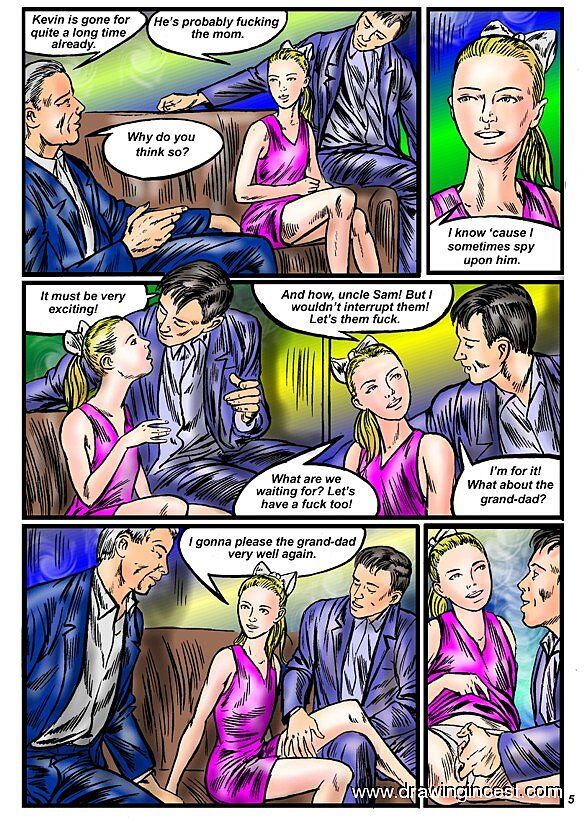 All Amanda's family gonna please each other page 5 full