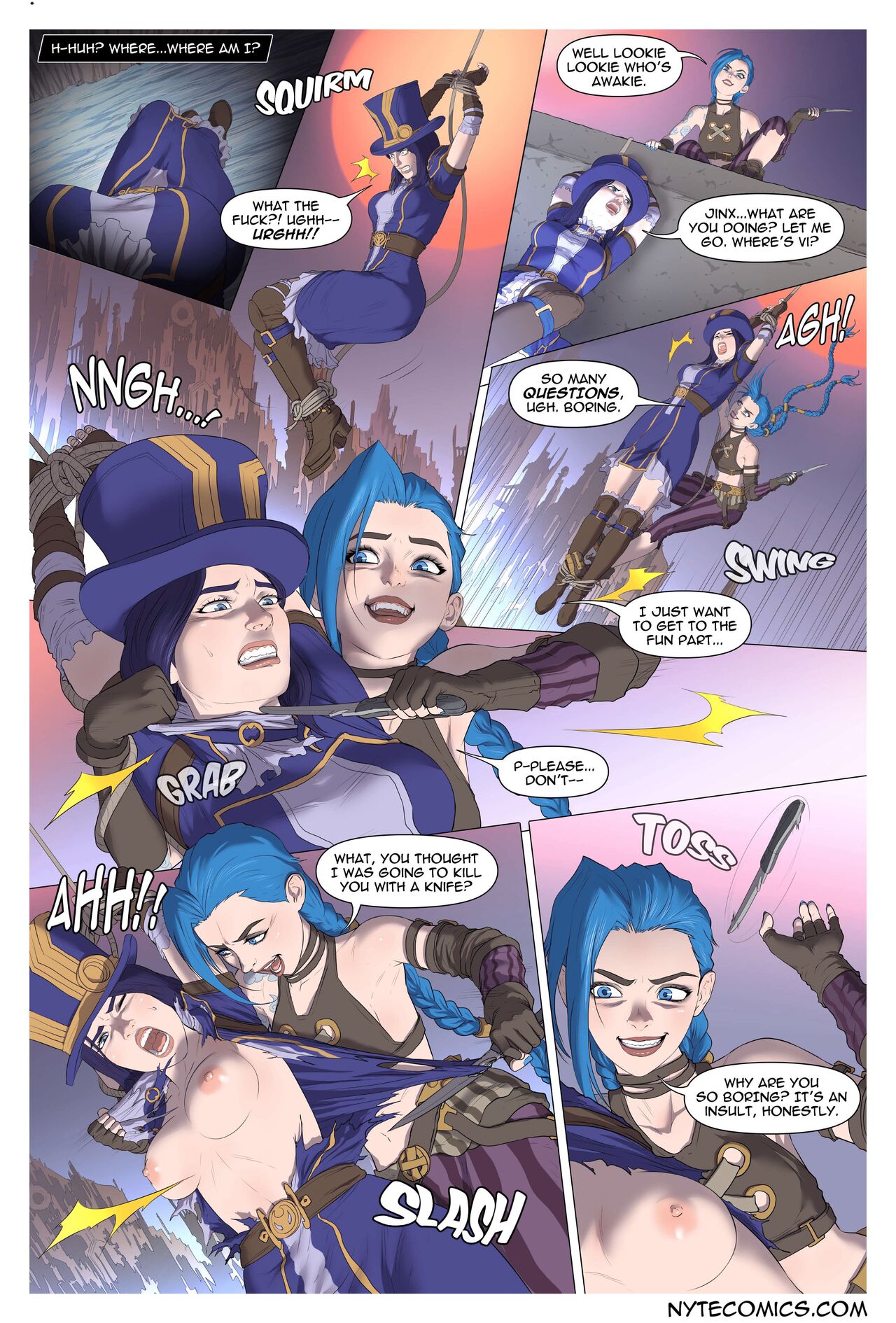 League of Legends Series: Caitlyn page 3 full