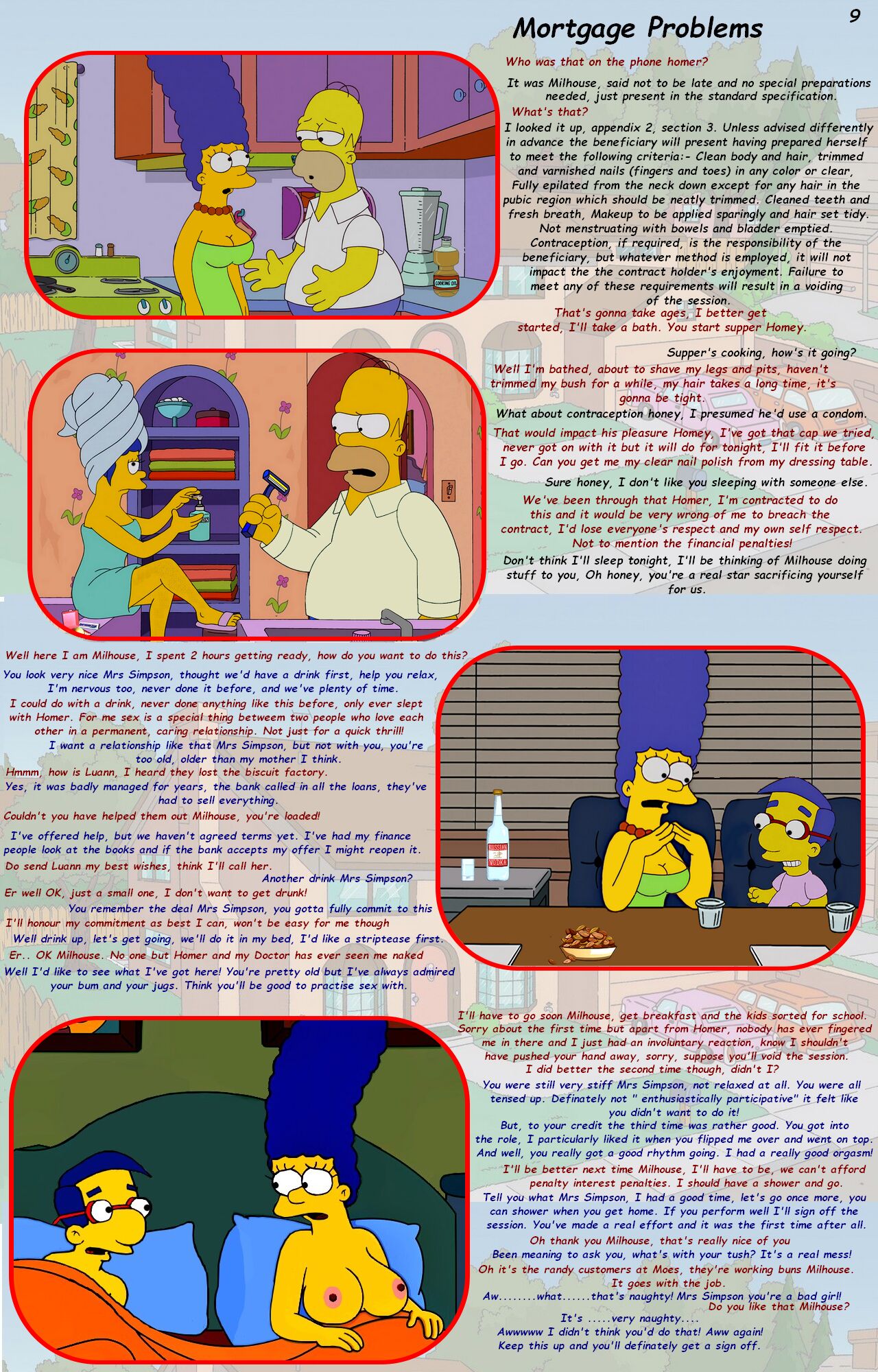 Mortgage Problems /   Simpsons /  ongoing page 10 full