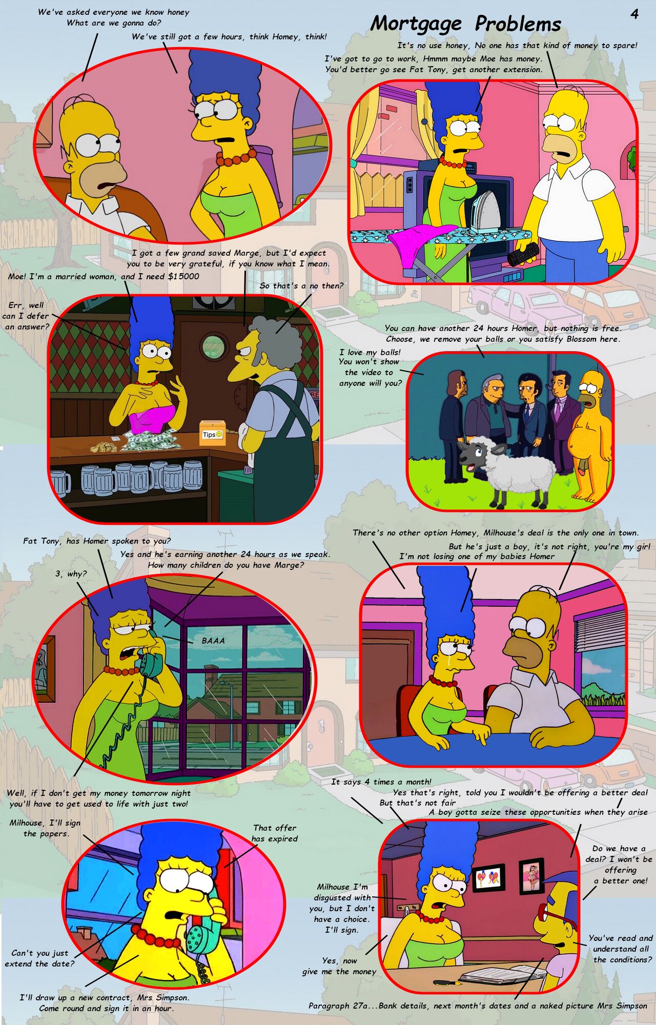 Mortgage Problems /   Simpsons /  ongoing page 5 full