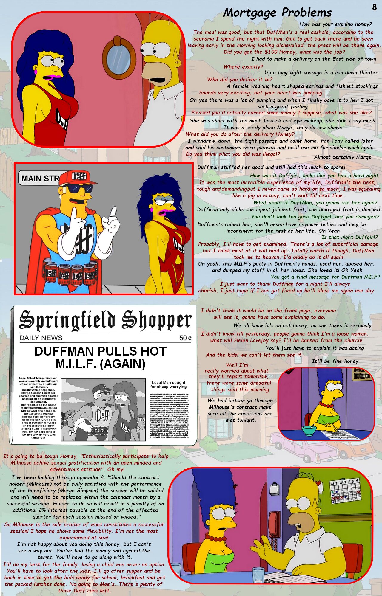 Mortgage Problems /   Simpsons /  ongoing page 9 full