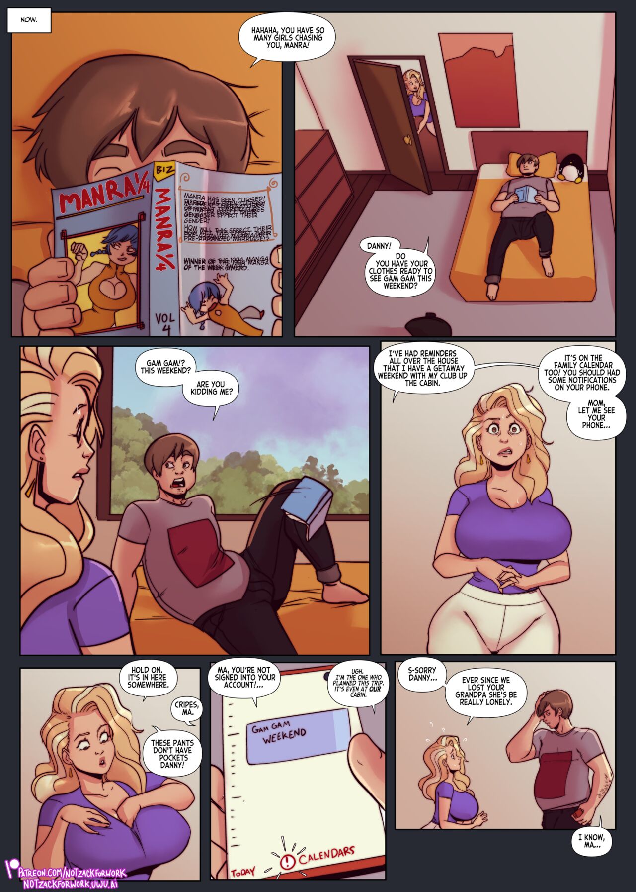 Selfies &amp; Sorcery page 3 full