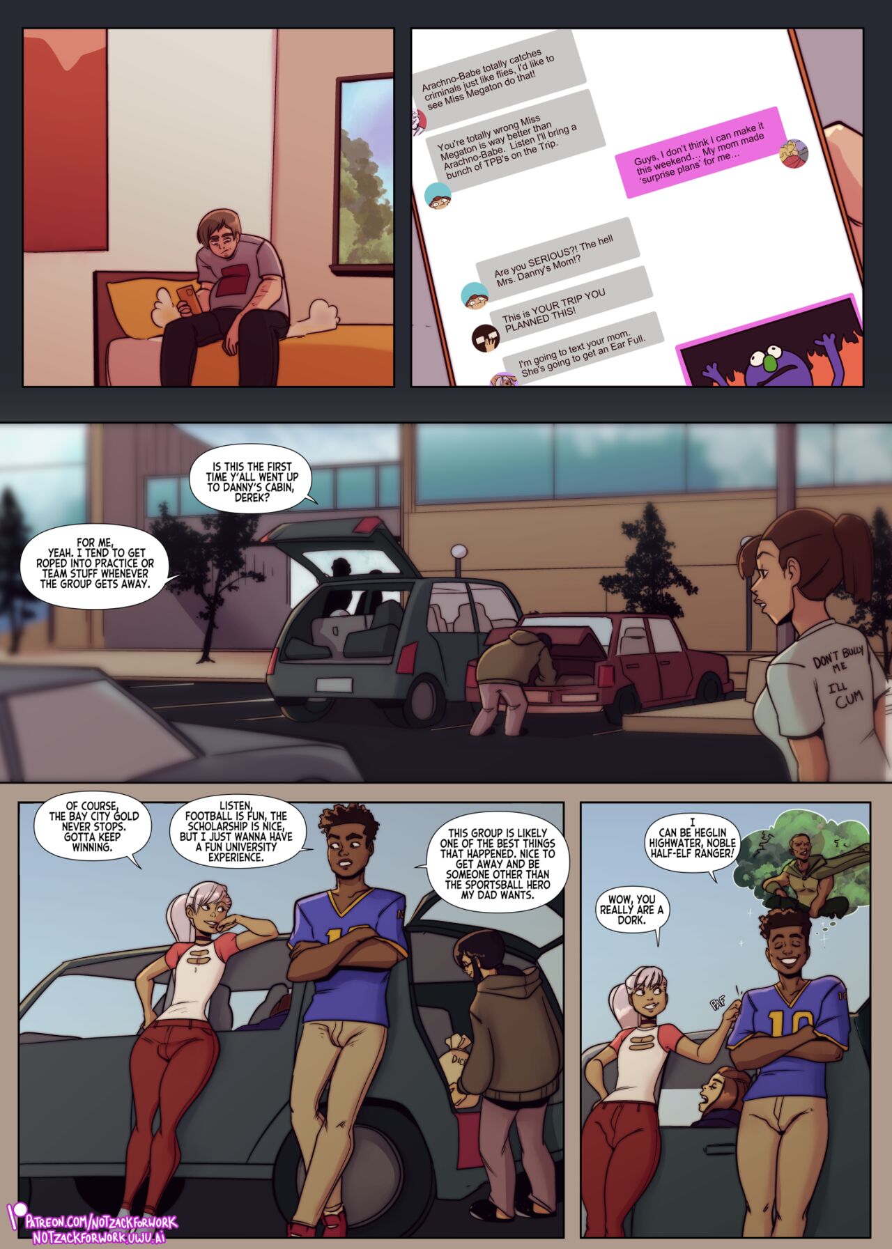 Selfies &amp; Sorcery page 4 full
