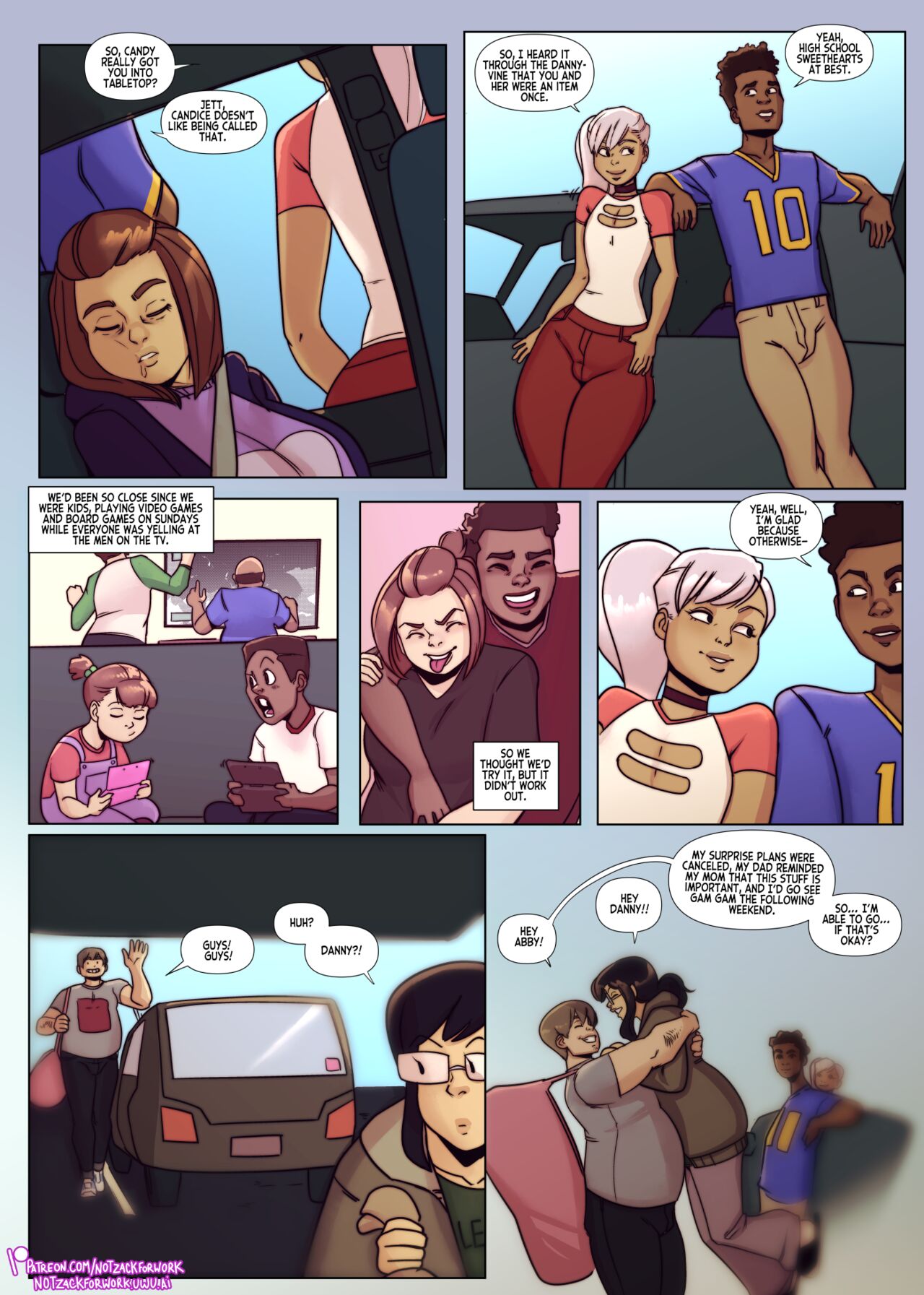 Selfies &amp; Sorcery page 5 full