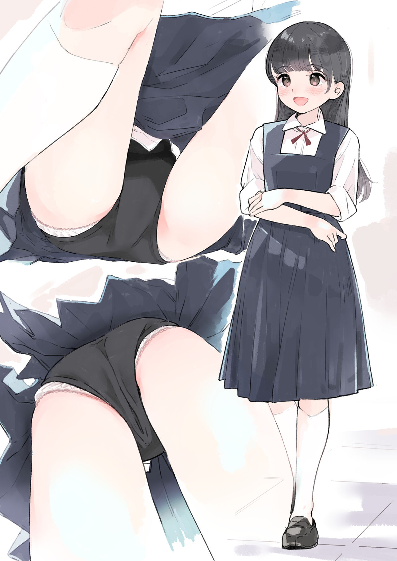 JC-chan Nukiuchi Shitagi Check page 1 full