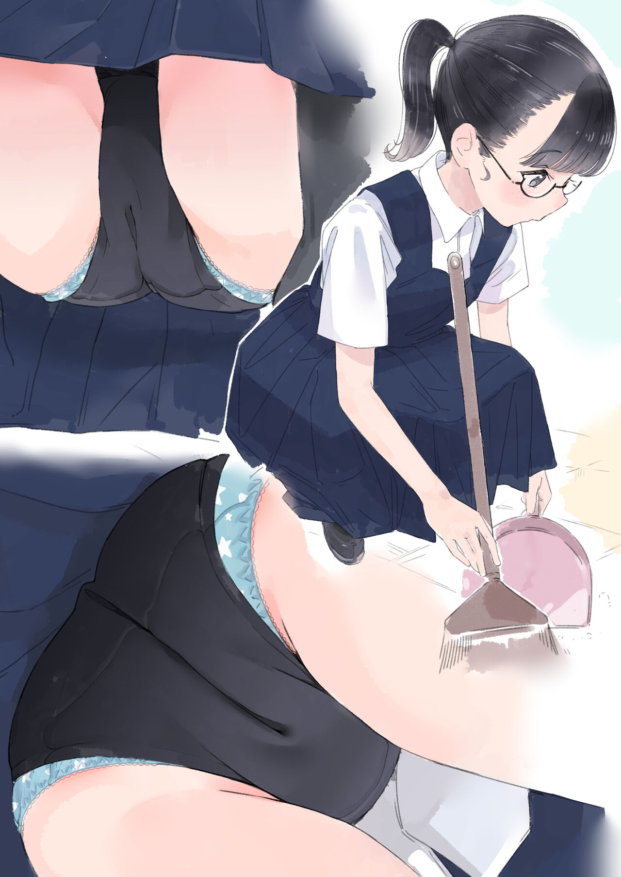 JC-chan Nukiuchi Shitagi Check page 7 full
