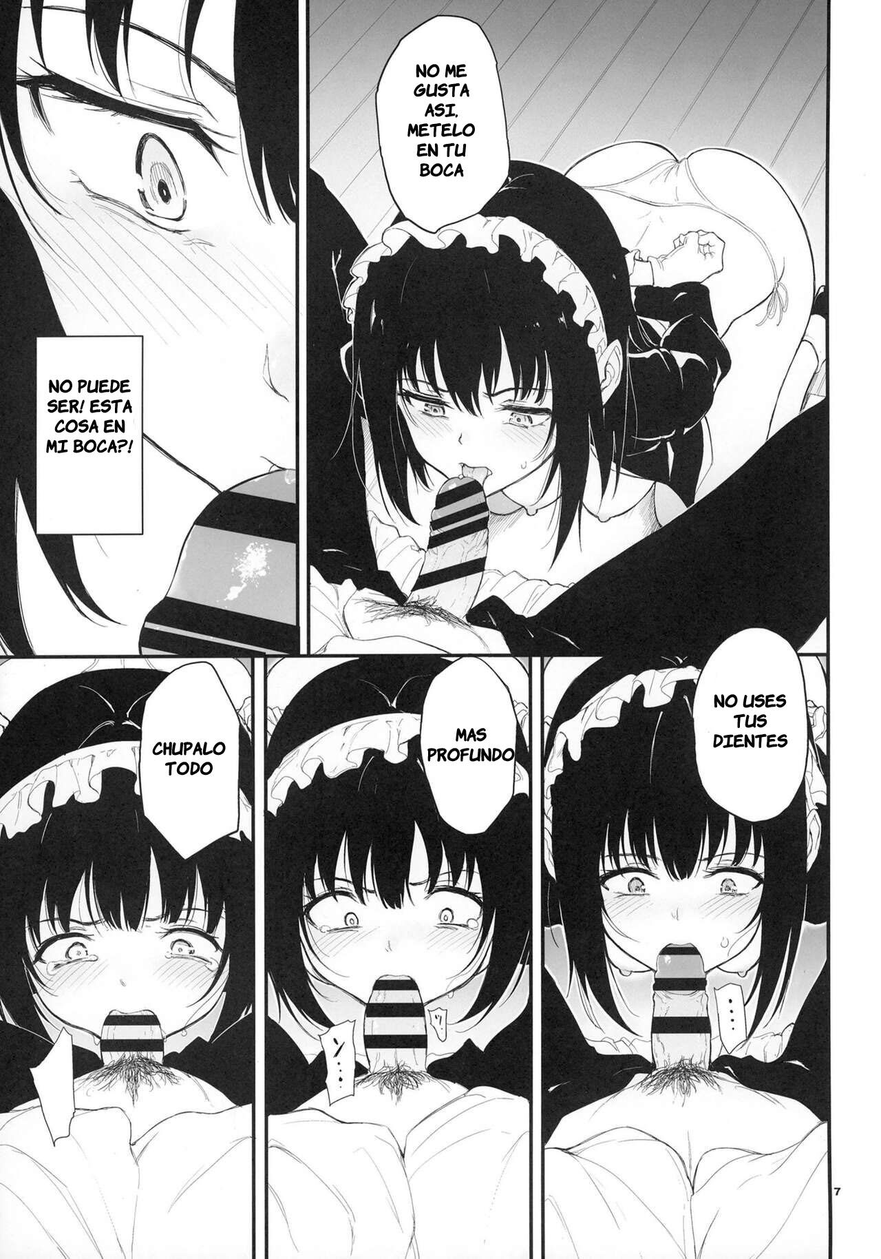Maid Kyouiku. -Botsuraku Kizoku Rurikawa Tsubaki- | Educando a la sirvienta 2 page 6 full